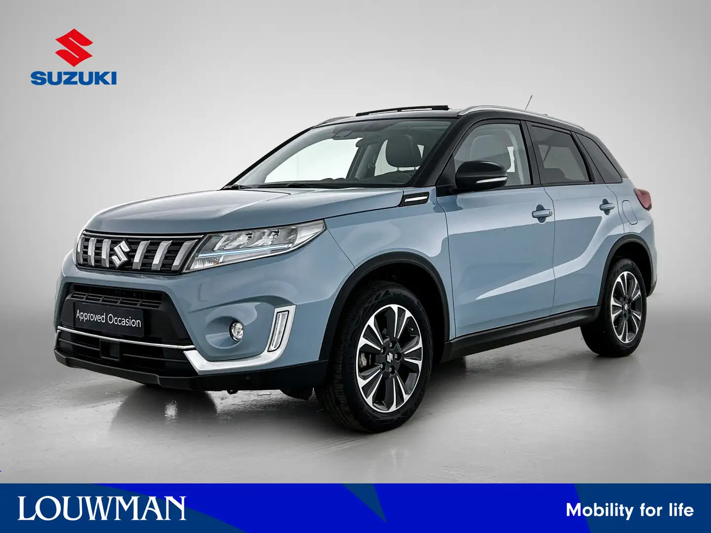 Suzuki Vitara 1.5 Hybrid Style | Panoramadak | Premium uitgevoer Blauw - 1