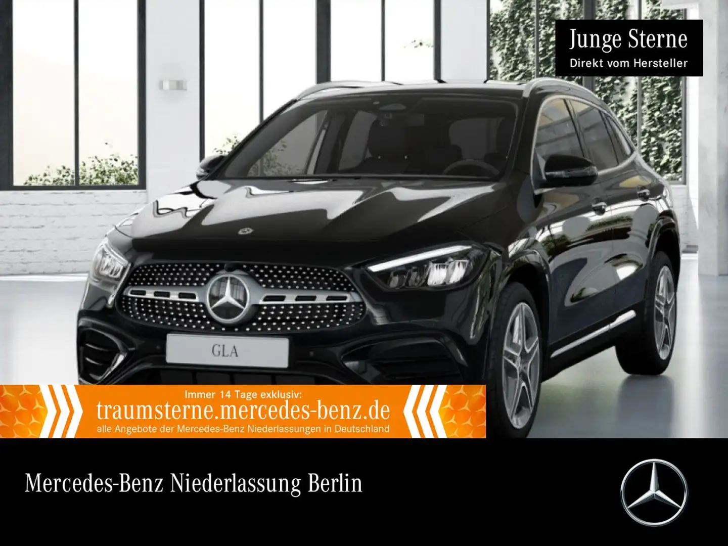 Mercedes-Benz GLA 200 AMG+360°+AHK+LED+TOTW+KEYLESS+7G Schwarz - 1