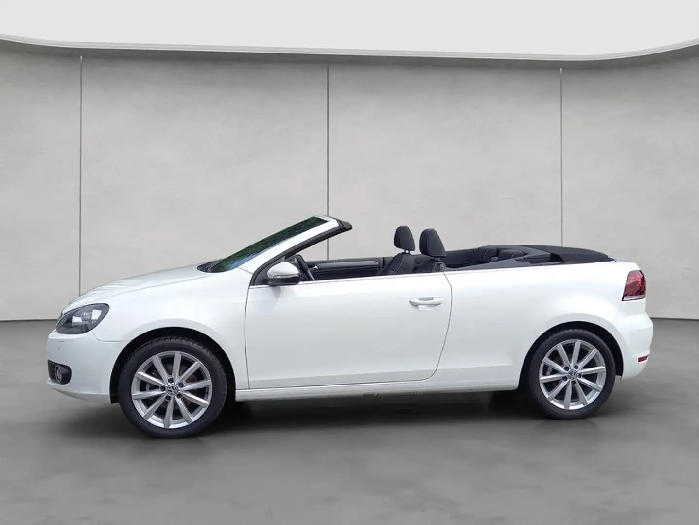 Volkswagen Golf VI Cabriolet 1.4 TSI -Lounge- DSG Navi/ S Weiß - 2