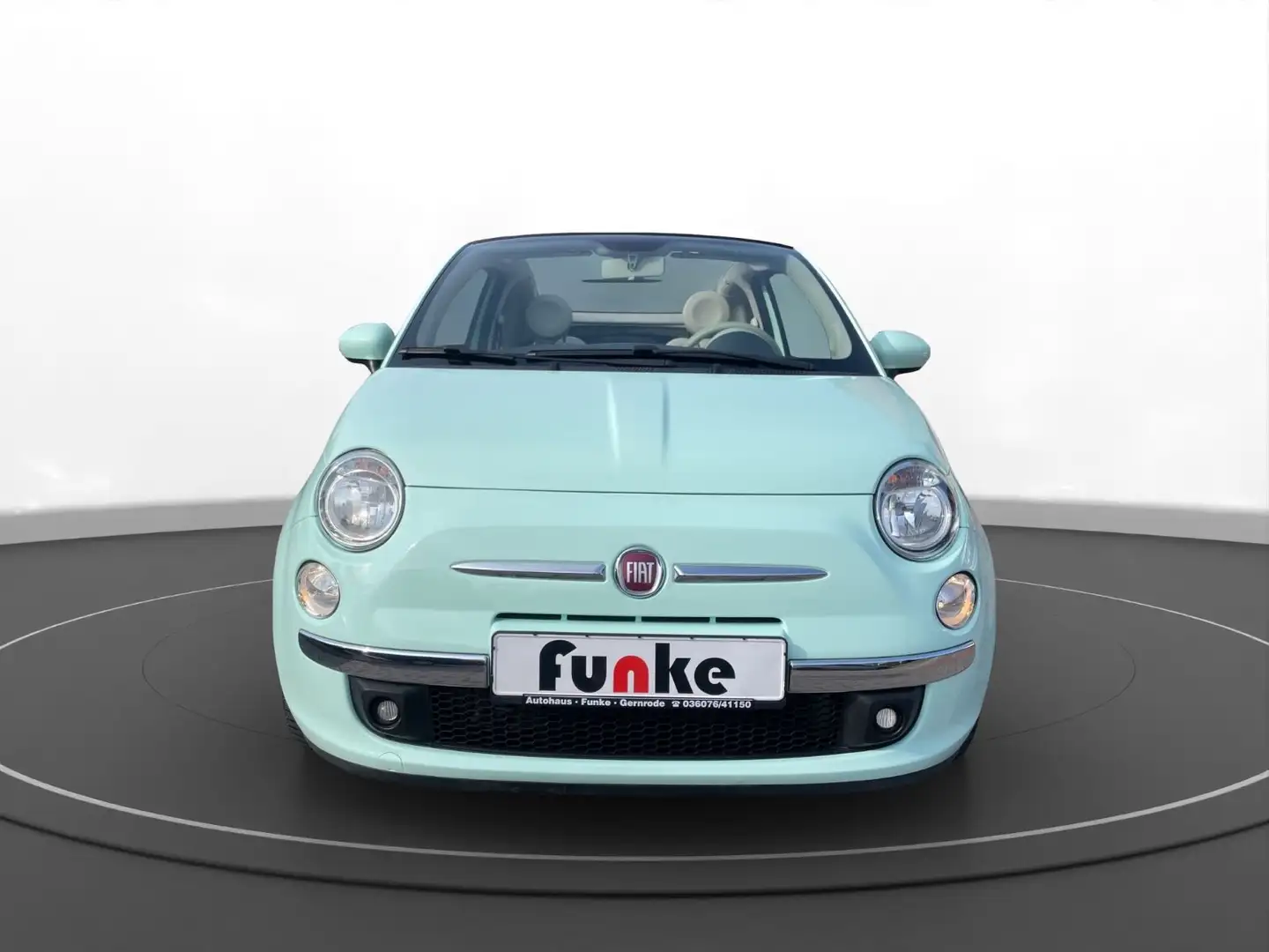 Fiat 500C Cabrio Lounge**PDC** Grün - 2