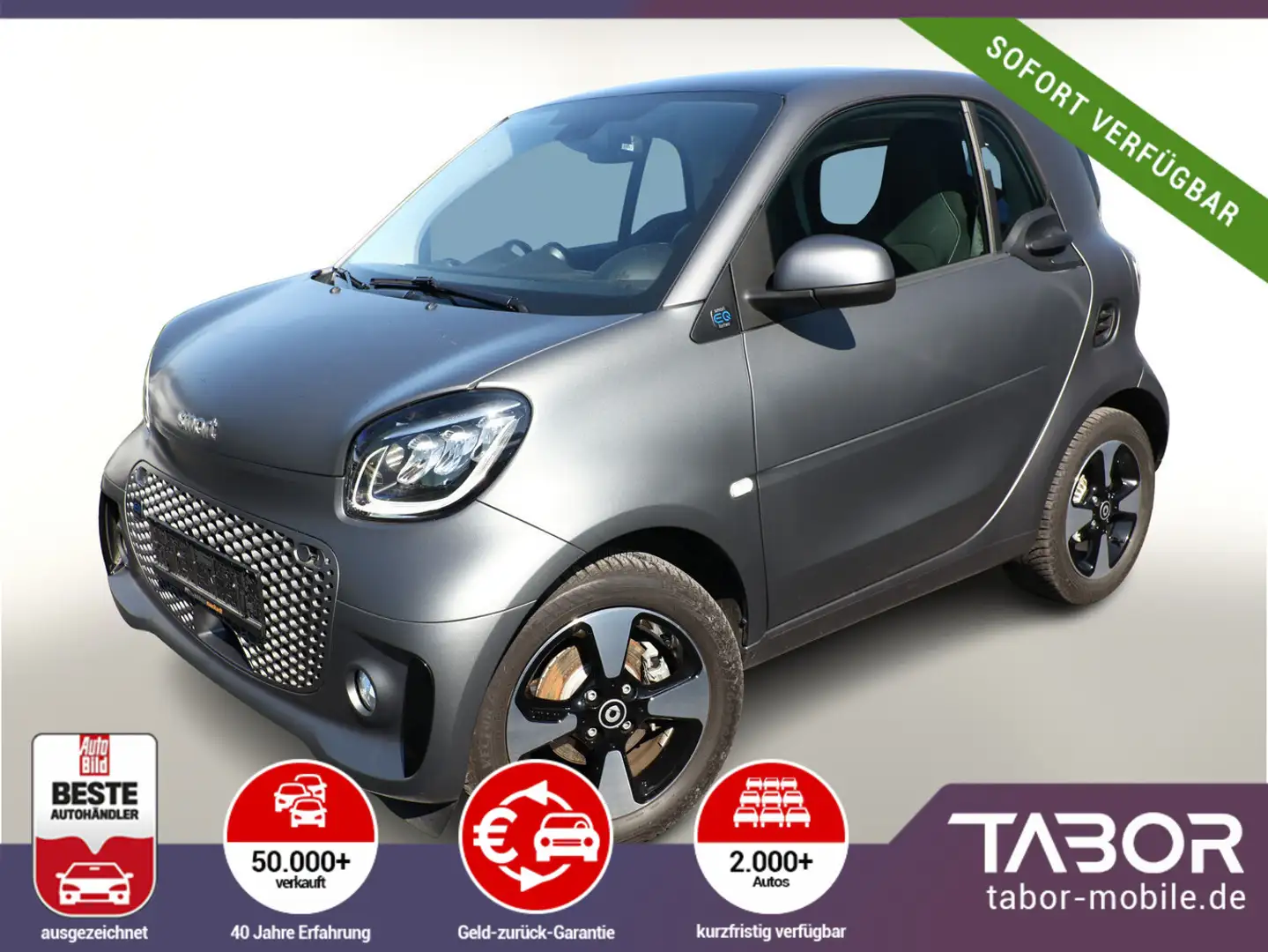 smart forTwo fortwo  Passion QuickCharge Pano LED PDC SHZ Grau - 1