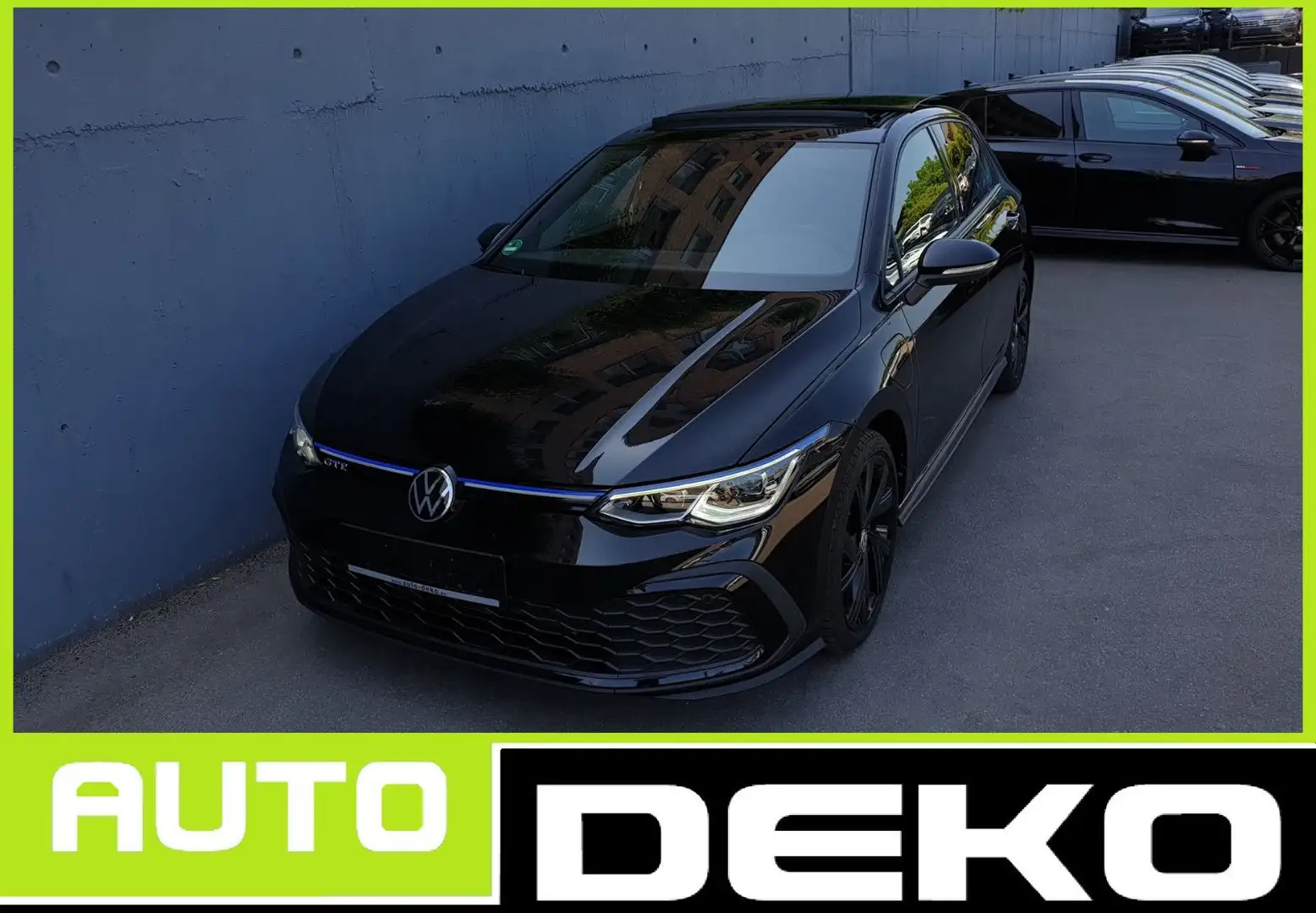Volkswagen Golf 8 GTE DSG 1.4 eHybrid Pano/Matrix/ACC/Kamer Schwarz - 1