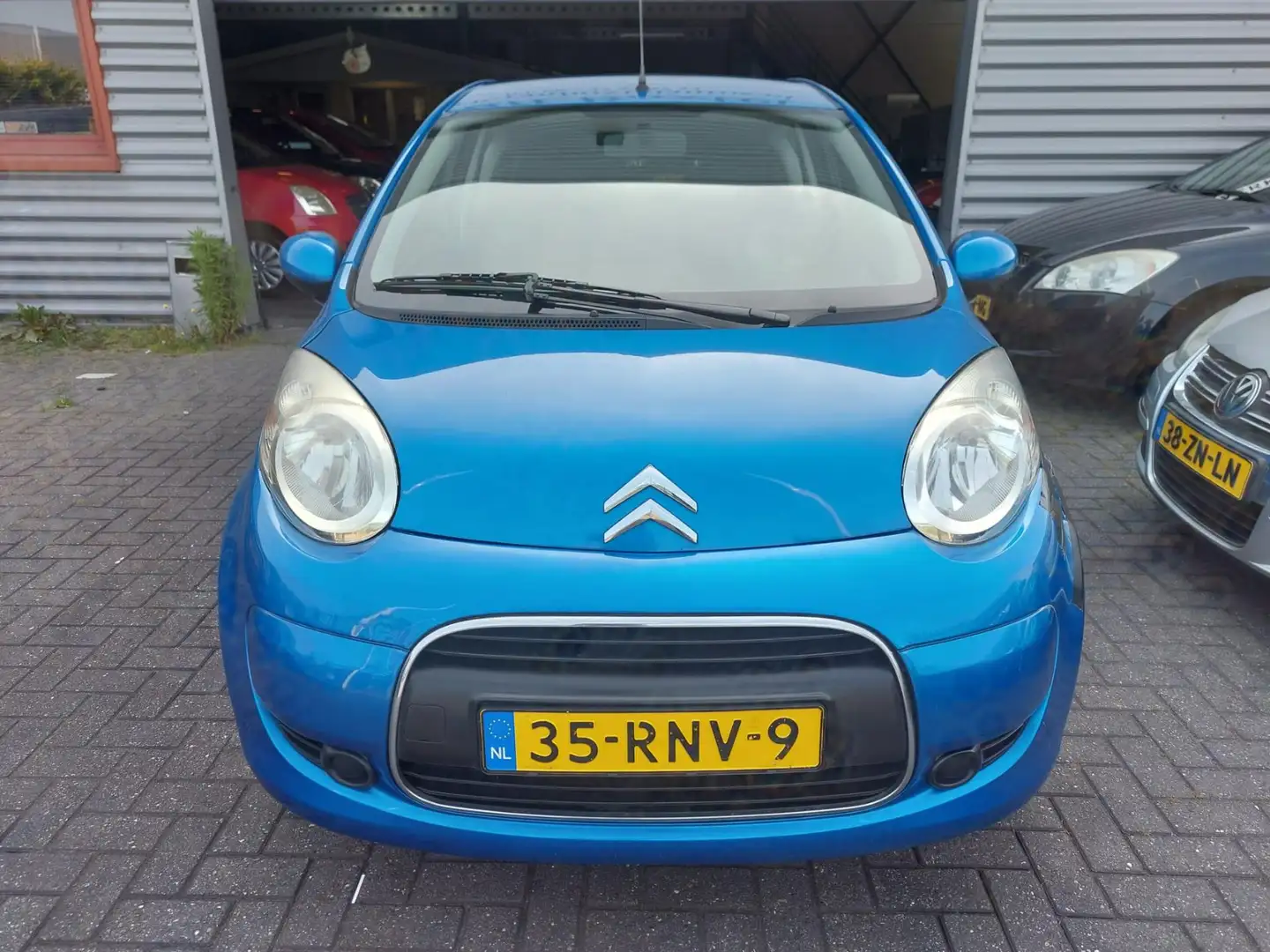Citroen C1 1.0-12V Selection 3 deurs + airco Blauw - 2