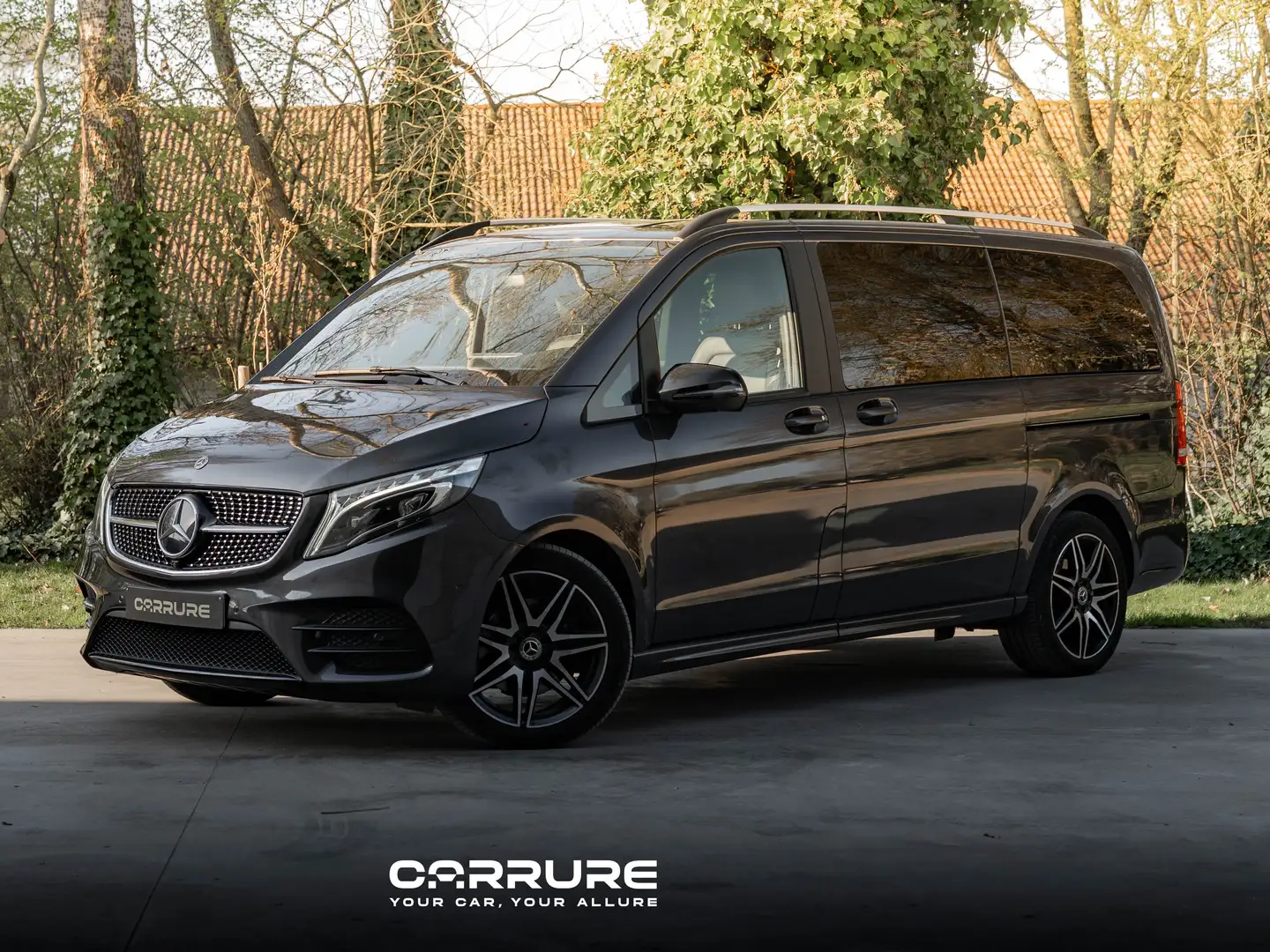 Mercedes-Benz V 250 d MWB AMG LINE*6PL*OHCOMPLEET*12MGARANTIE* Gris - 1