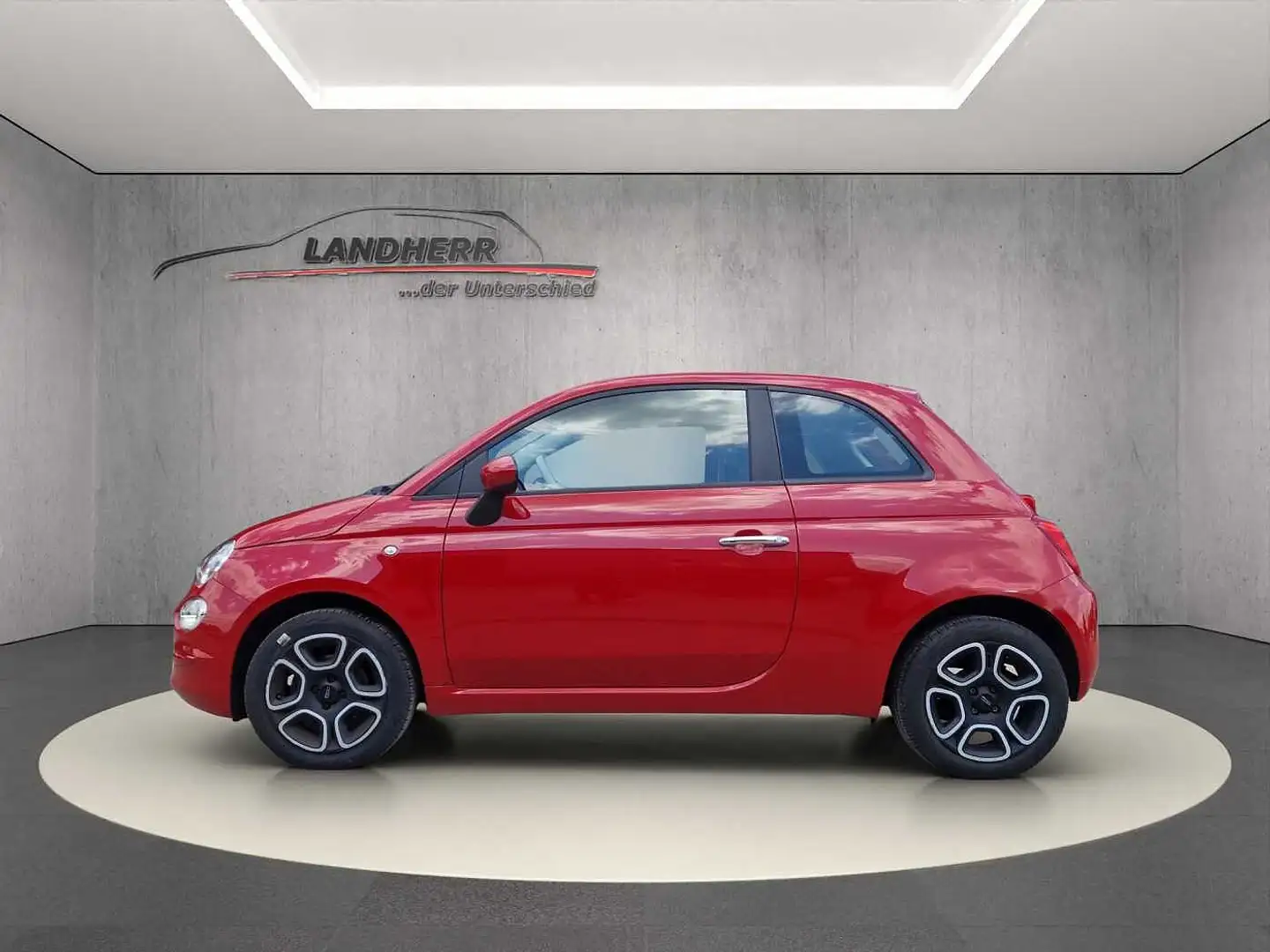 Fiat 500 Club//Klimaanlage/Bremsassistent Rosso - 2