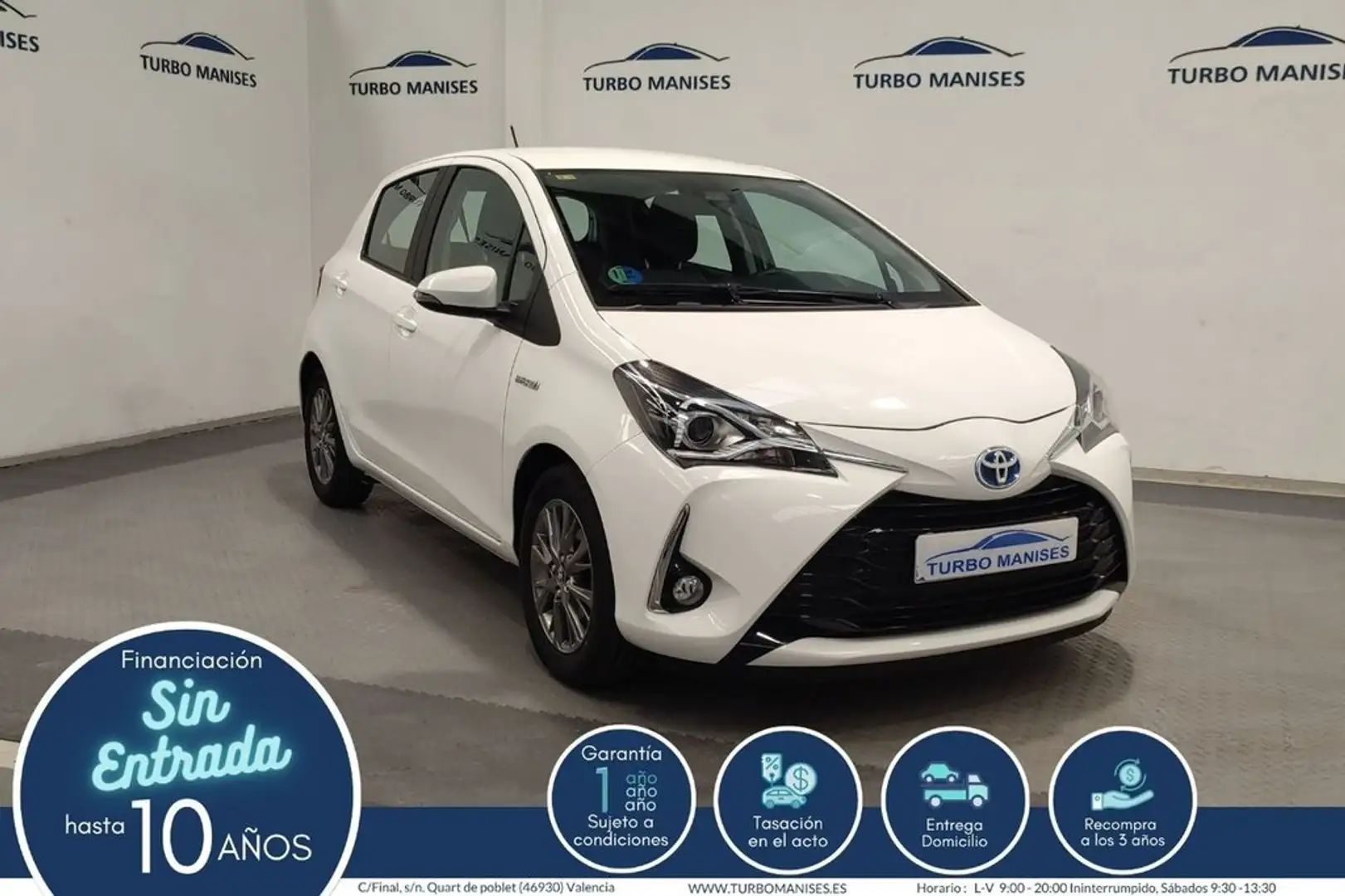 Toyota Yaris 1.5 Hybrid Active Jaune - 1