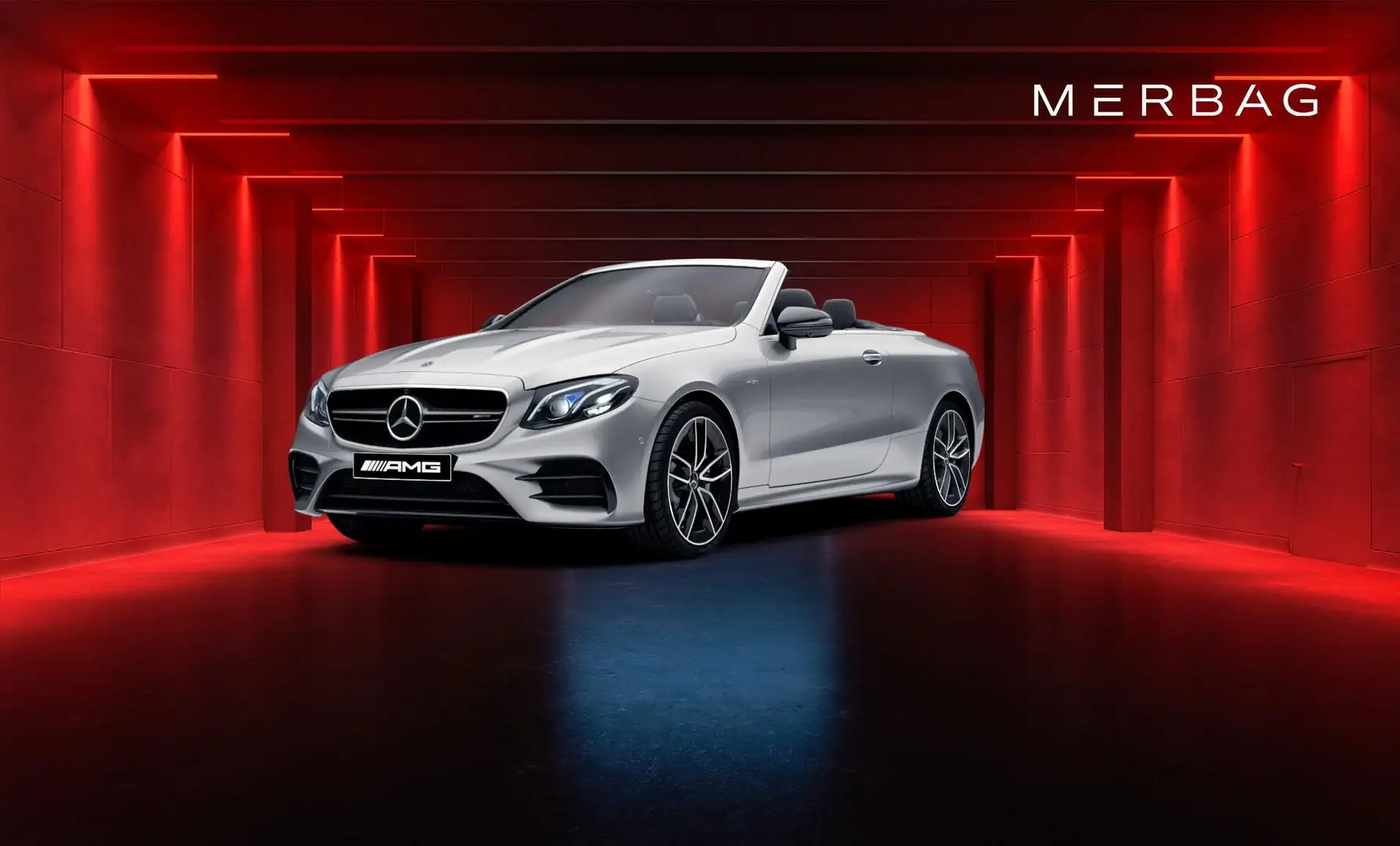 Mercedes-Benz E 53 AMG 4MATIC+ Cabriolet Silber - 1