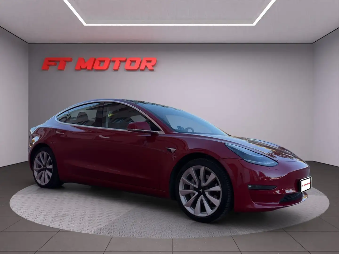 Tesla Model 3 Gran Autonomía AWD Burdeos - 1
