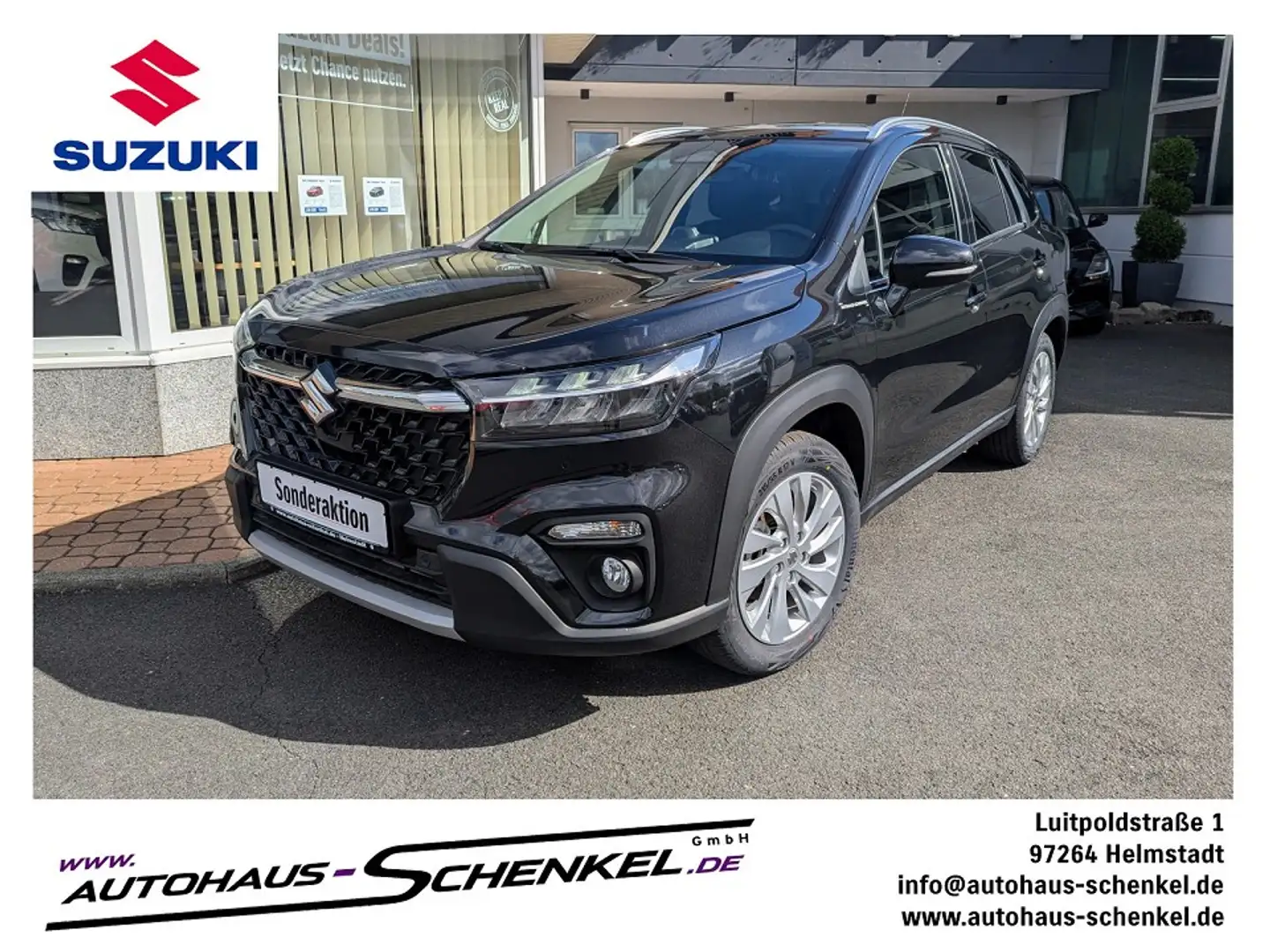 Suzuki S-Cross 1.4 Hybrid Comfort Schwarz - 1