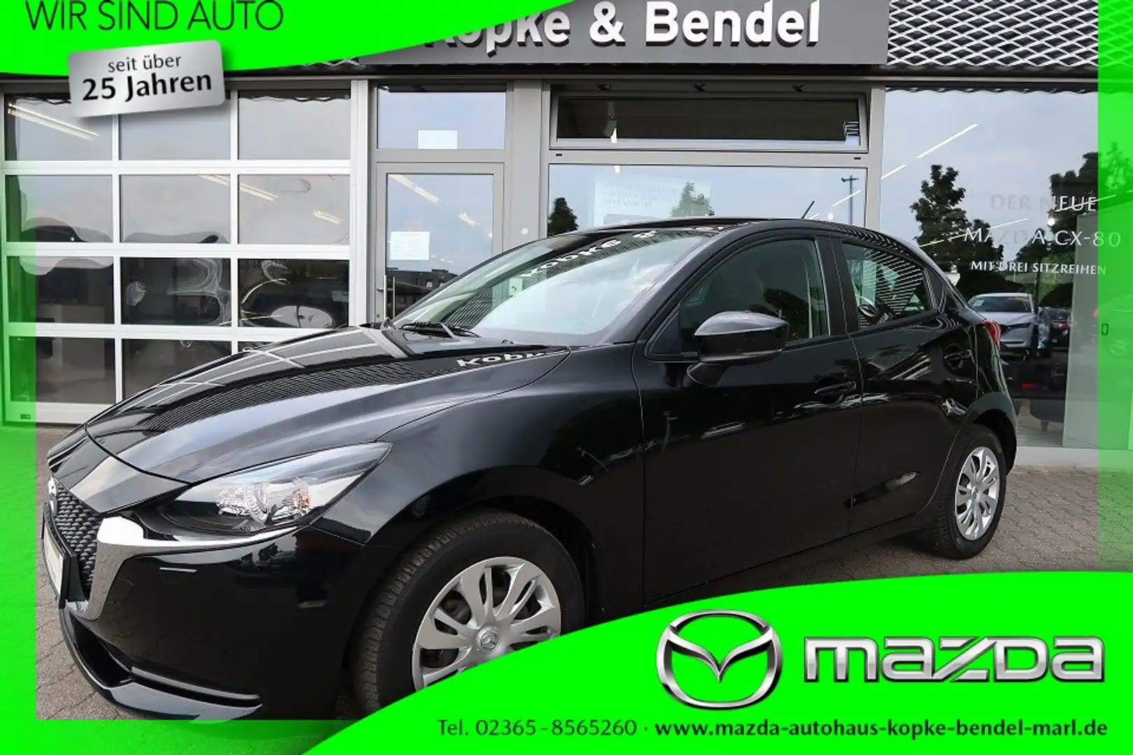 Mazda 2 Lim. *Wartungen lückenlos*1. Damenhand* Center-Lin Schwarz - 1