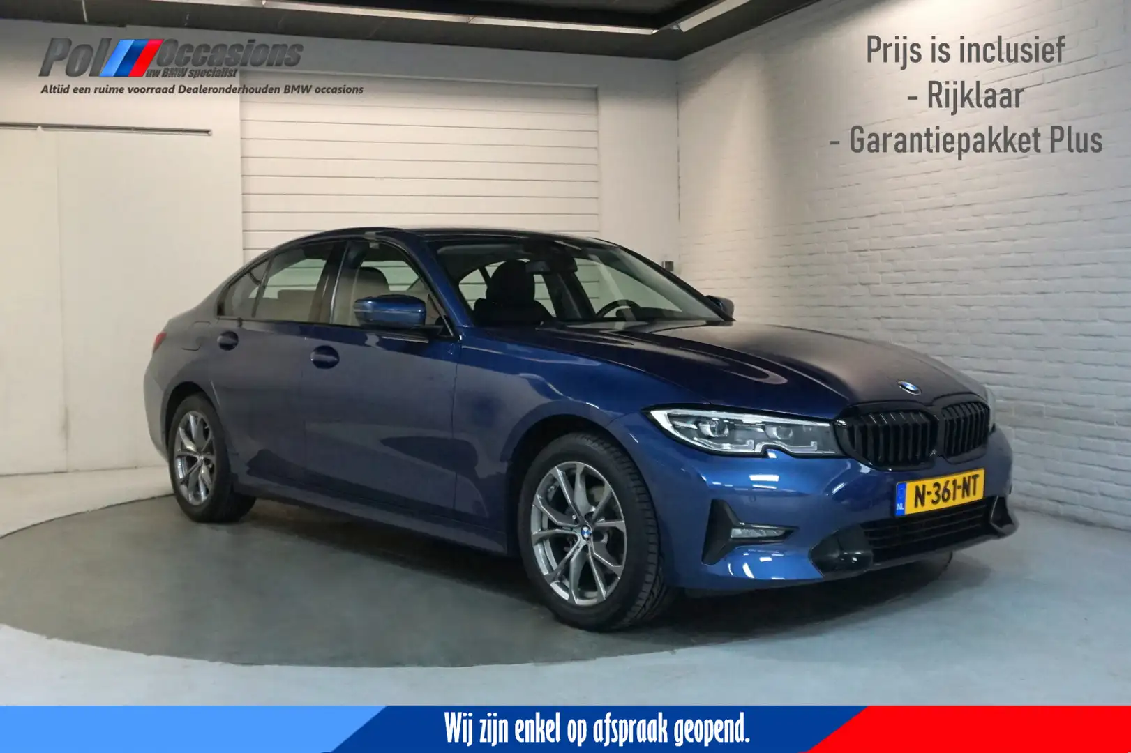 BMW 318 3-serie 318i Automaat | Carplay | LED | DAB+ | Spo Azul - 1