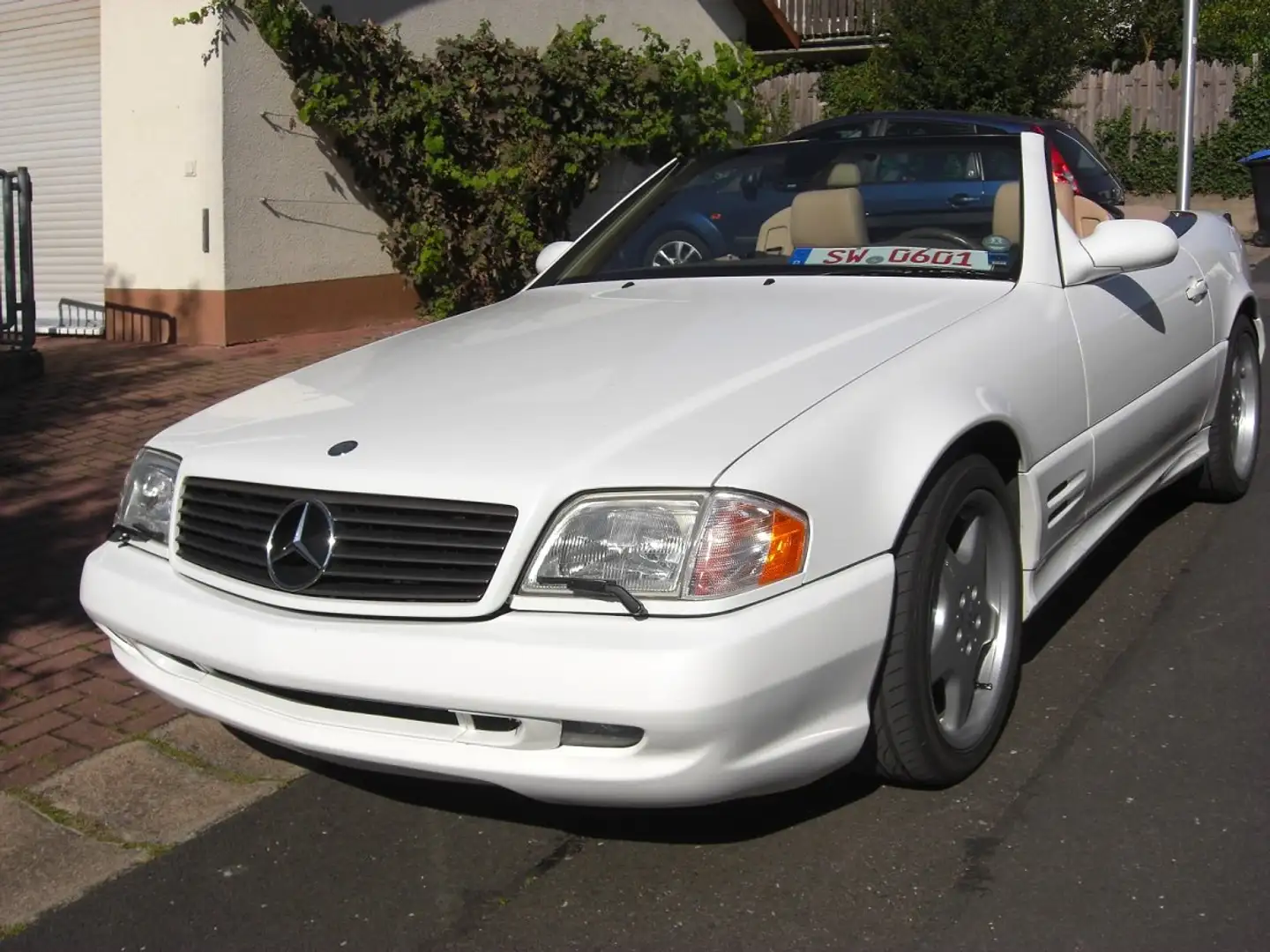 Mercedes-Benz SL 500 AMG Styling Top Zustand Unfallfrei White - 1