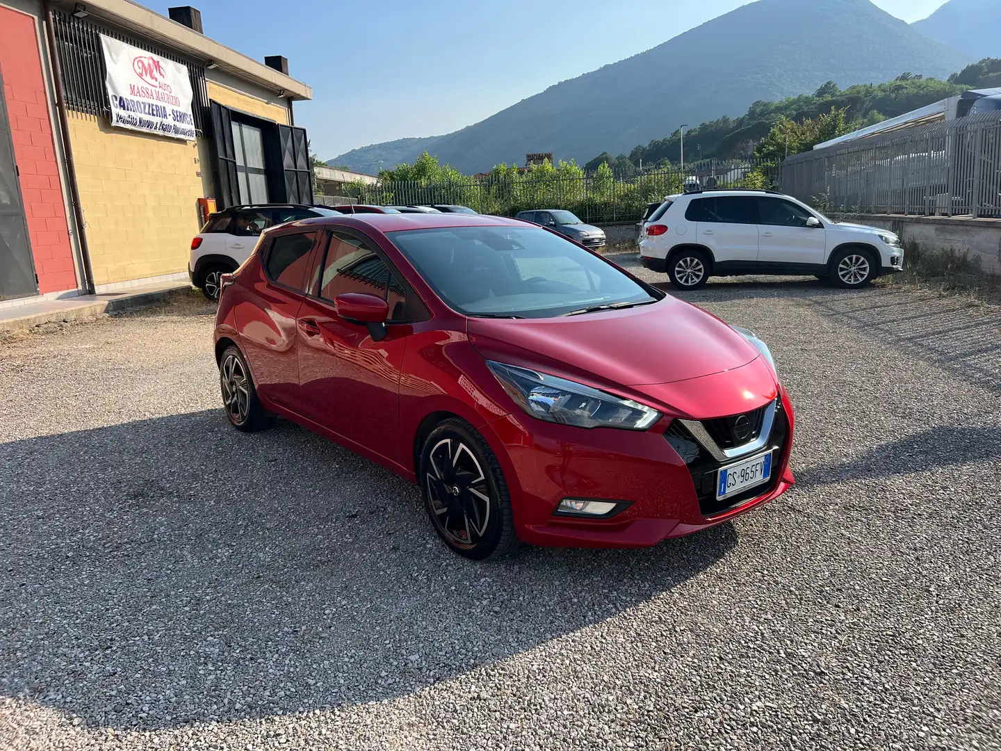 Nissan Micra Micra 1.0 ig-t Tekna 92cv Rosso - 1