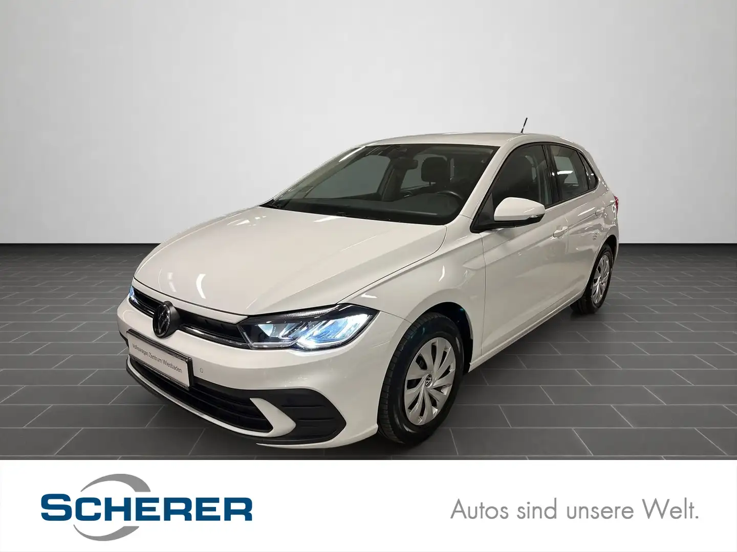 Volkswagen Polo 1.0 TSI DSG Life, Navi, Sitzh., Kamera, APP Weiß - 1