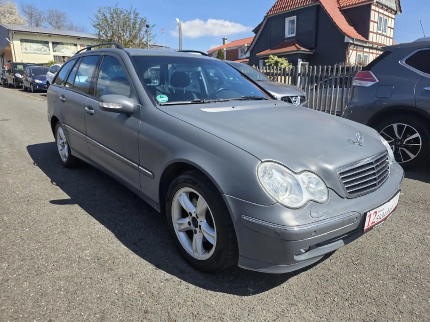 Mercedes-Benz C 320 C320 -Klasse T-Modell 4-Matic AHK TÜV HU NEU Silber - 1