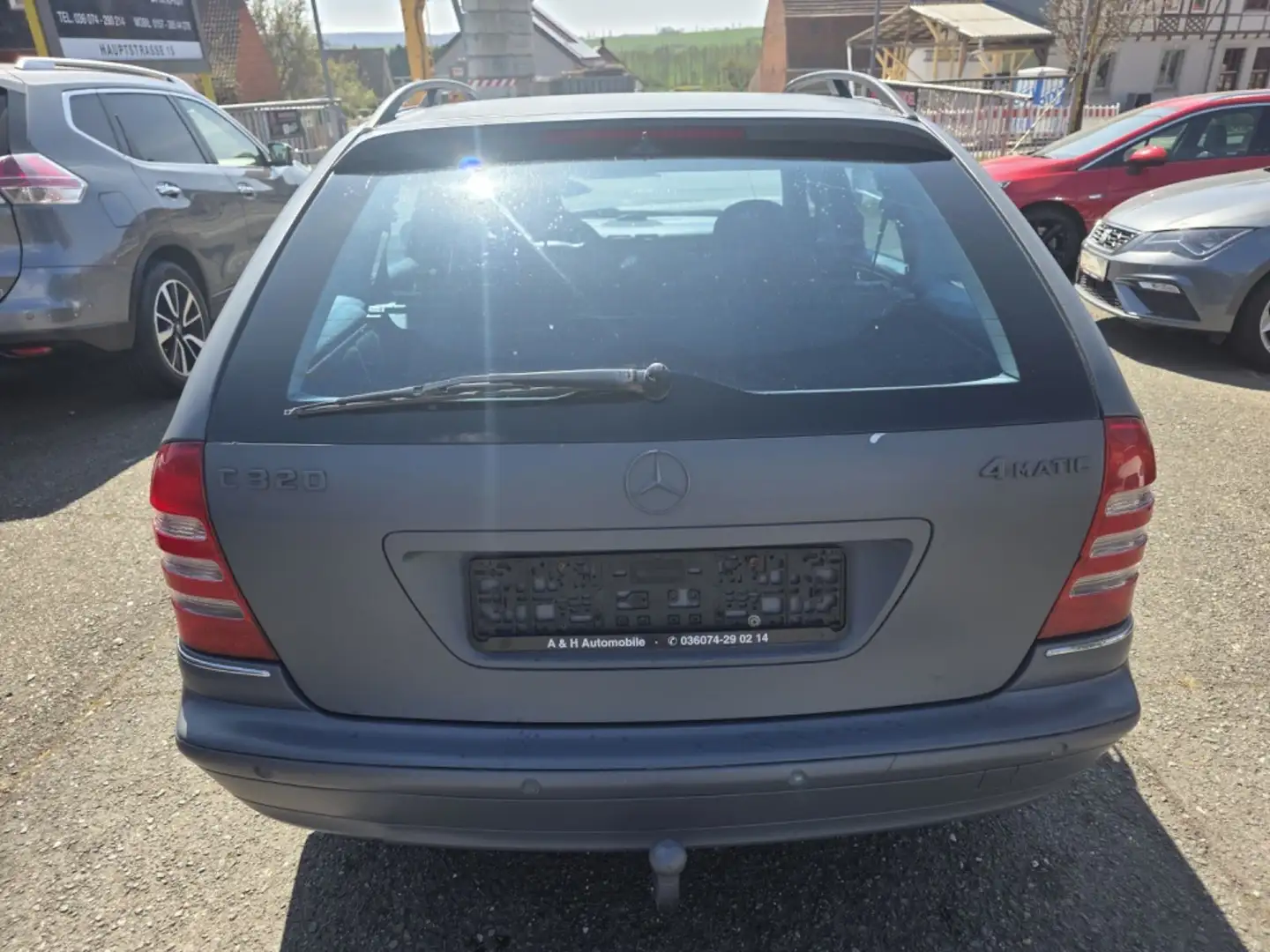 Mercedes-Benz C 320 C320  -Klasse T-Modell 4-Matic AHK TÜV HU NEU Silber - 2