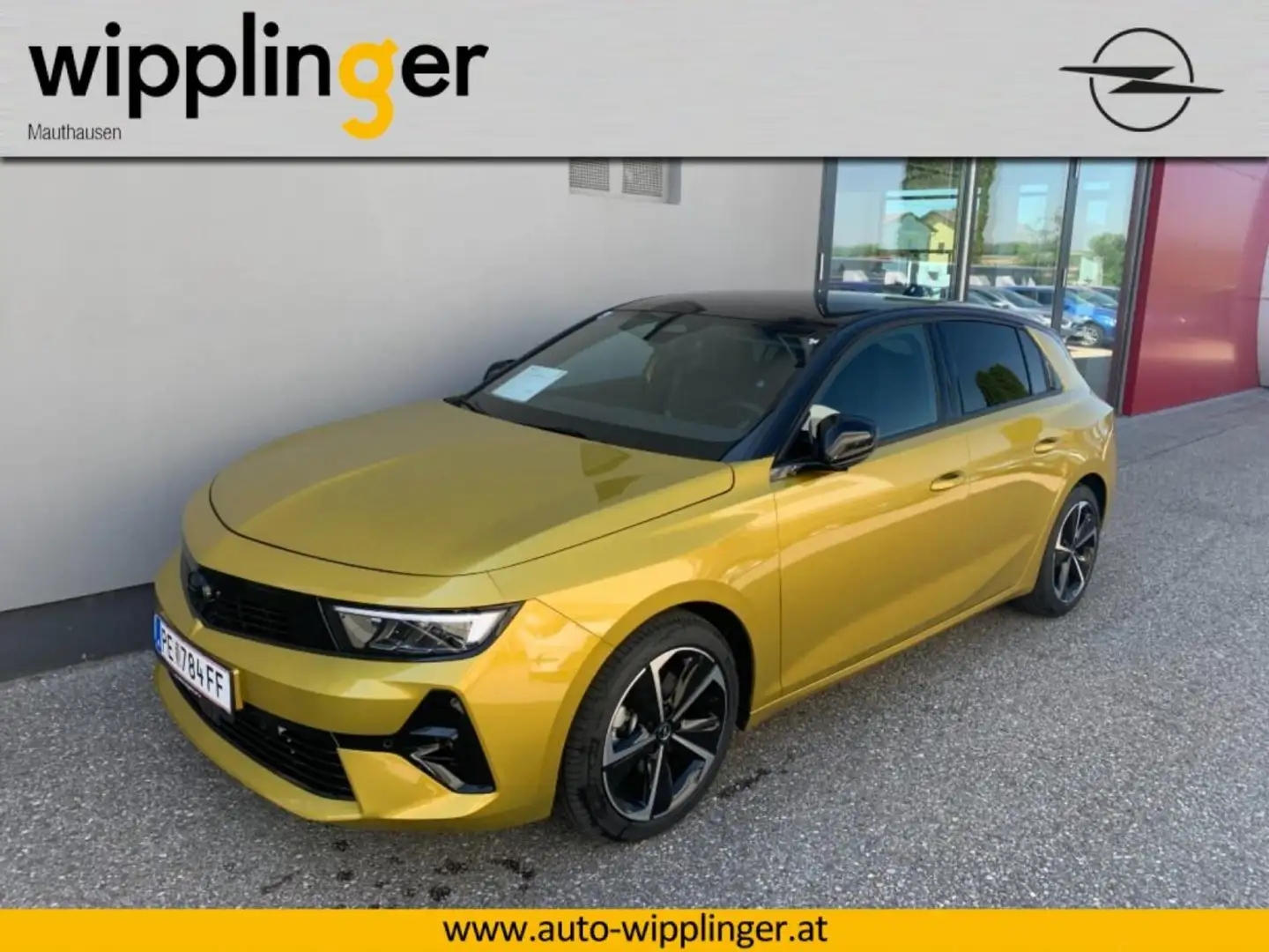 Opel Astra GS 145PS Hybrid eDCS6 LP € 34.790,- Gelb - 1