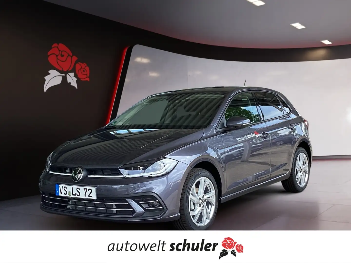 Volkswagen Polo Style 1,0 TSI 95 PS DSG 17" NAVI RFK WKR Grau - 1