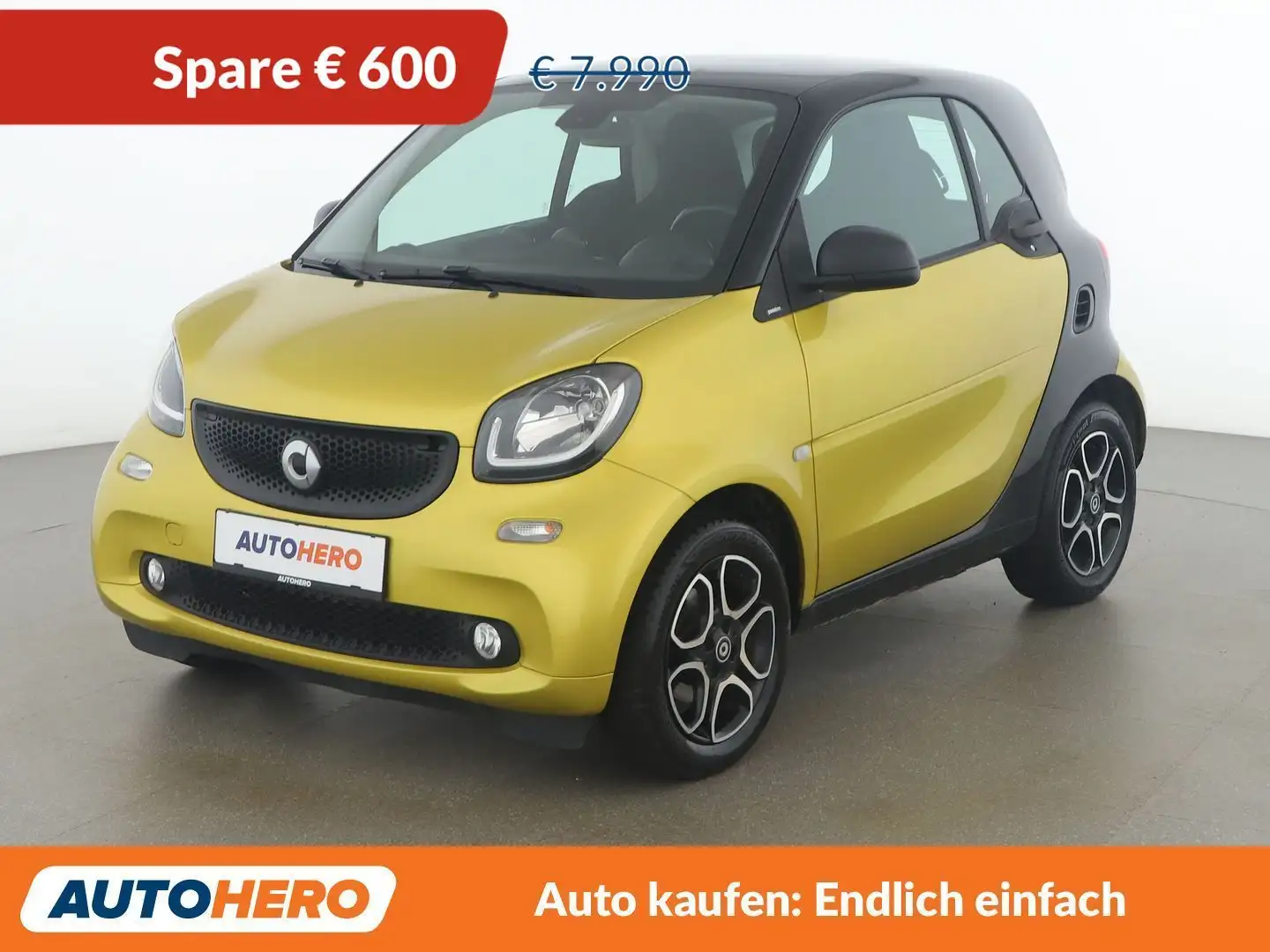 smart forTwo 1.0 Basis passion Gelb - 1