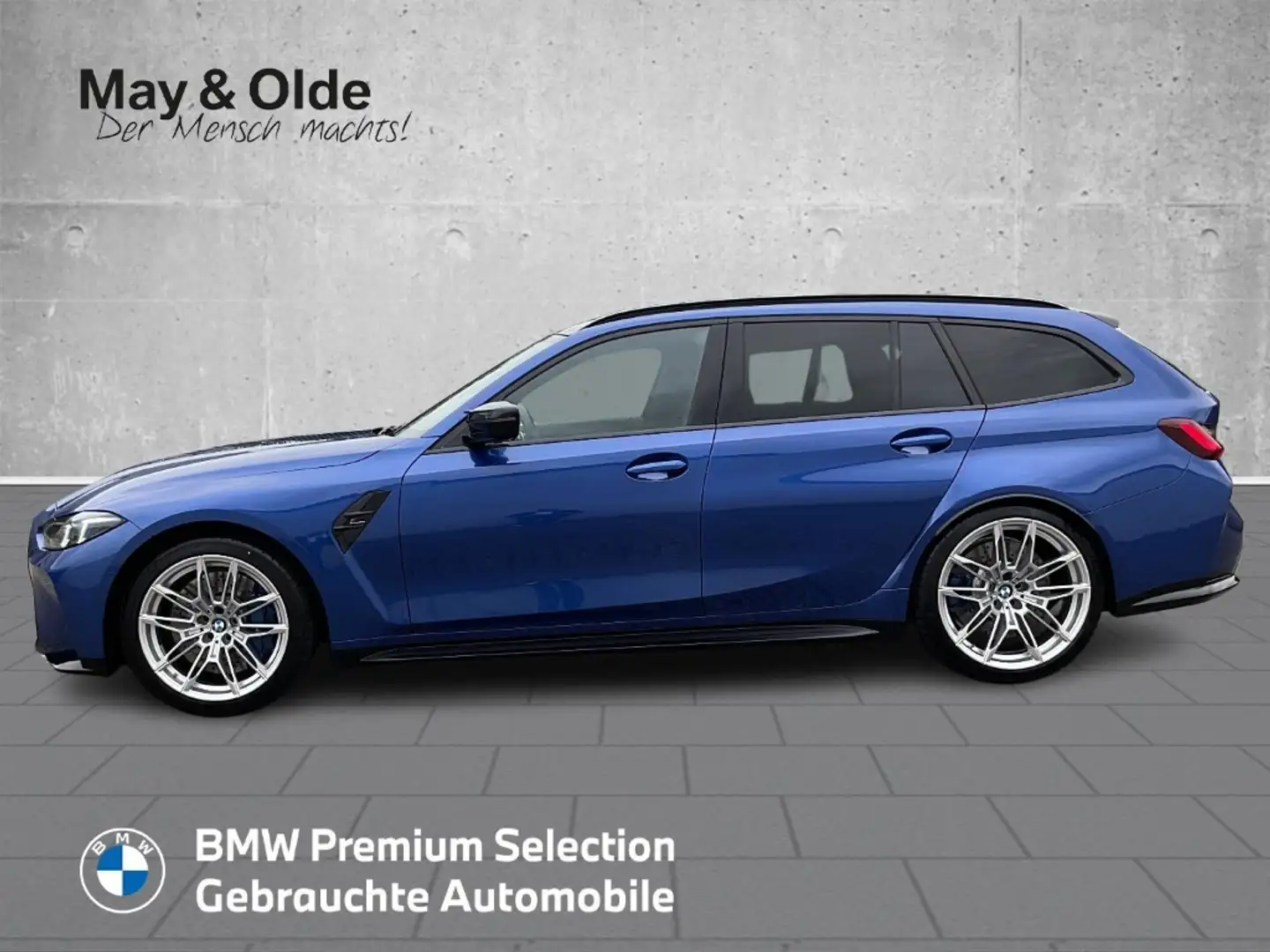 BMW M3 Competition xDrive €1000,-BMW Zubehör kostenlos* Blau - 2
