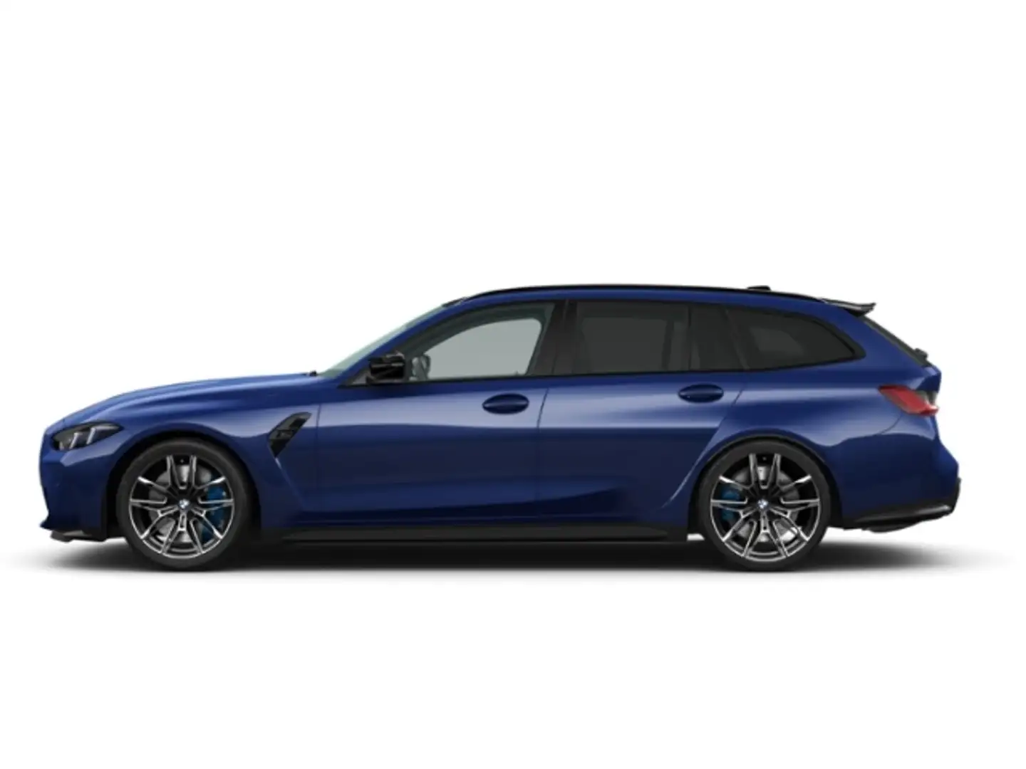 BMW M3 Competition xDrive LED HUD Navi Leder Digitales CP Blau - 2