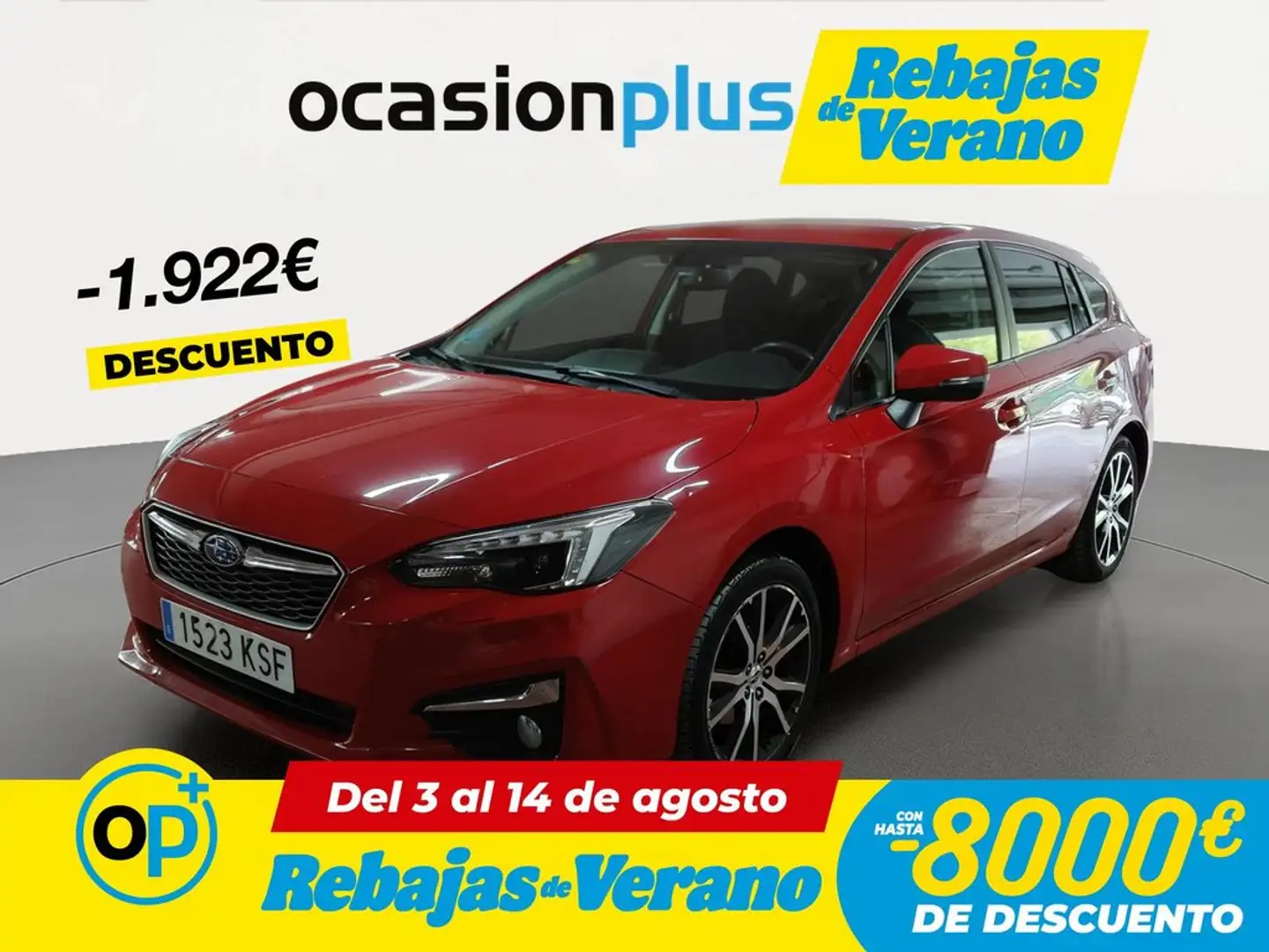 Subaru Impreza 1.6 Executive Lineartronic Rojo - 1