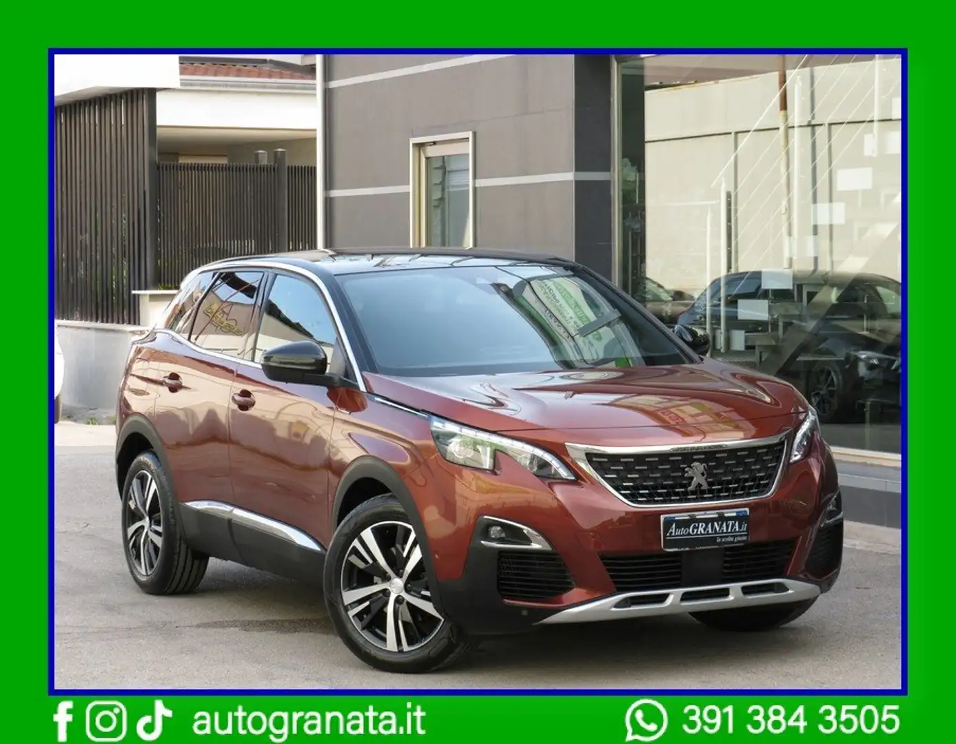 Peugeot 3008 BlueHDI 130 EAT8(Aut.)S&S GT Line NAVI Marrone - 2