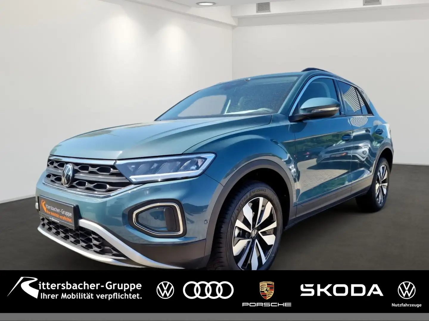 Volkswagen T-Roc 1.0 TSI Life Move LED Navi Blau - 1