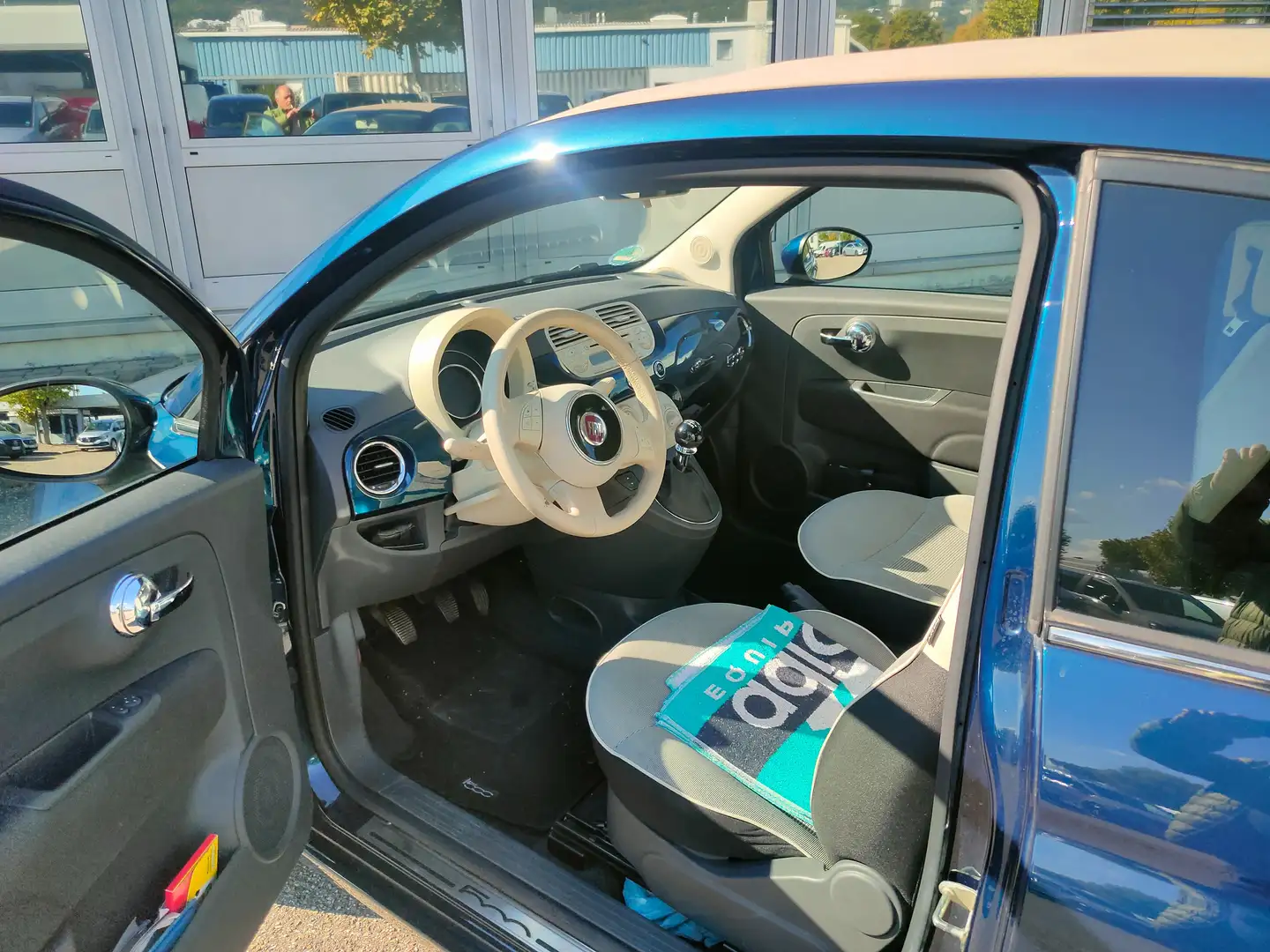 Fiat 500C 500 C 1.2 Lounge Blau - 2