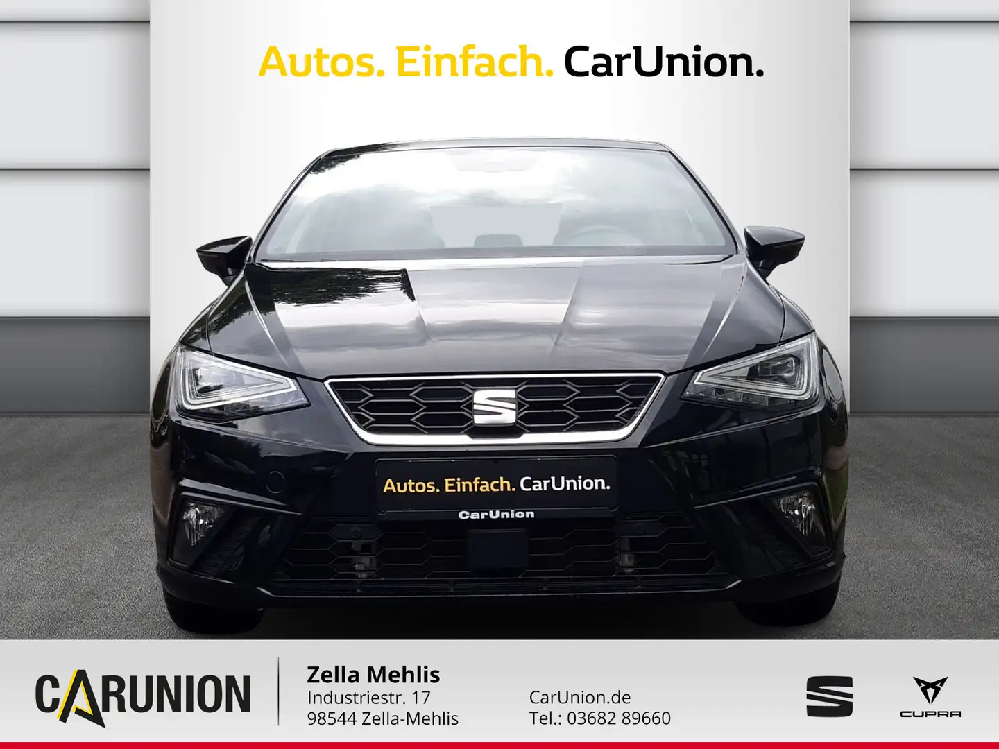 SEAT Ibiza FR 1.0 TSI *KLIMA*NAVI*KAMERA*SITZH* Schwarz - 2