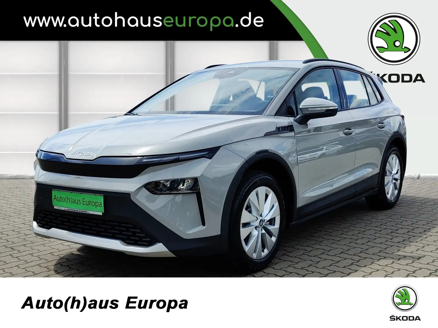 Skoda Elroq 60 Loft 2xKlima SpurH SpurW WP Smartlink KAM Gris - 1