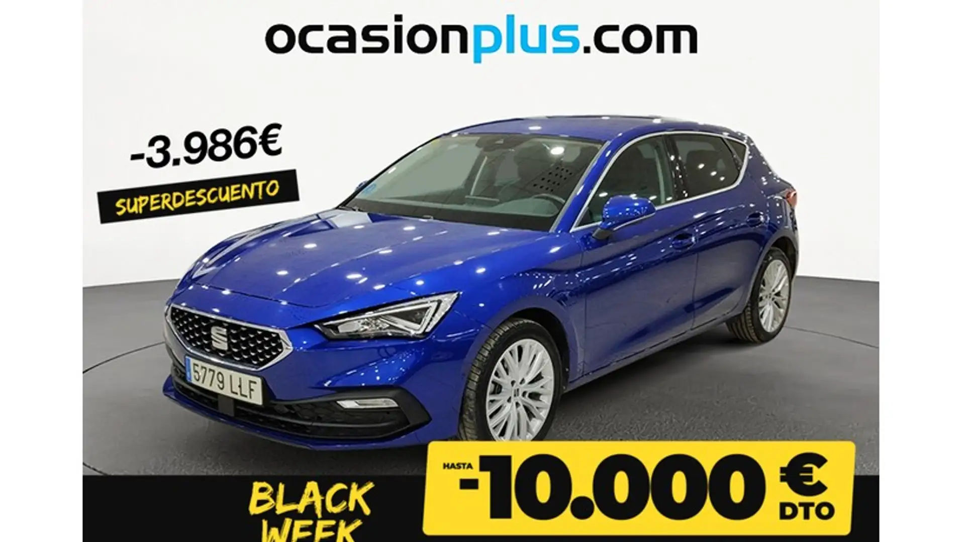 SEAT Leon 1.4 TSI e-Hybrid S&S Xcellence DSG-6 204 Bleu - 1