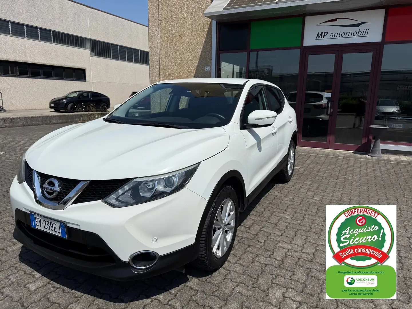 Nissan Qashqai 1.5 dci Acenta 110cv Blanc - 1
