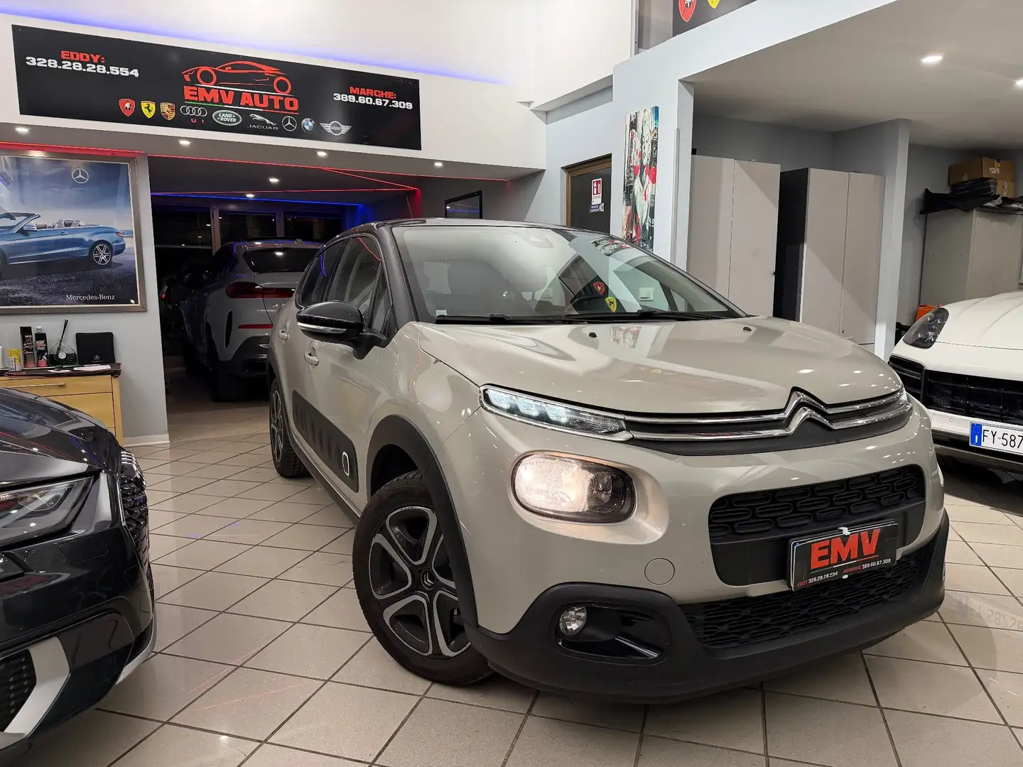 Citroen C3 C3 PureTech 82 S&S Uptown Grigio - 1