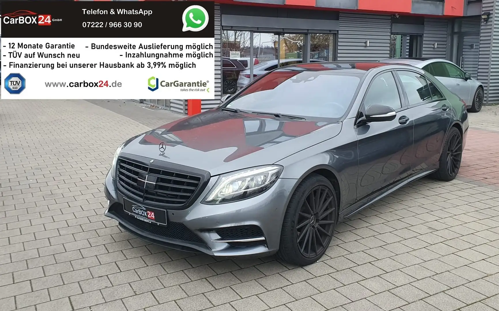 Mercedes-Benz S 350 BlueTec  d  TV KESless-GO Voll Voll Grau - 1