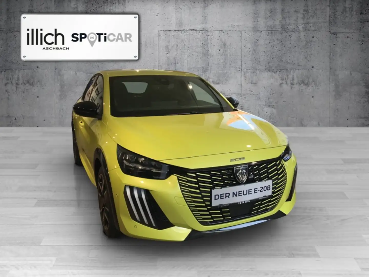 Peugeot 208 E-208 GT Elektromotor 156 (Batterie 54kWh) Yellow - 1