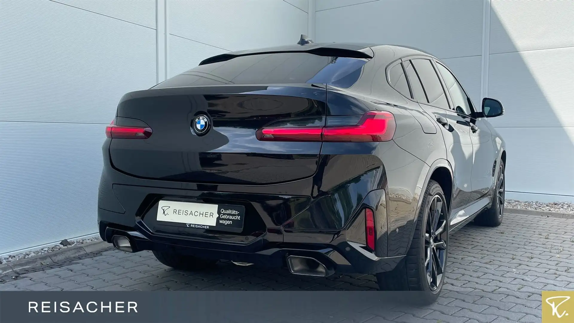 BMW X4 xDrive 20d M Sport,AHK,adLED,RFK,Lenkhz.DAB Schwarz - 2