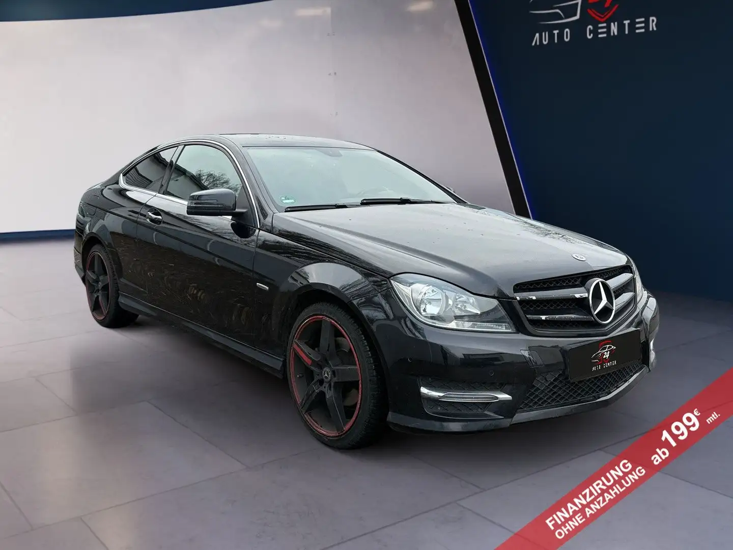 Mercedes-Benz C 220 C Coupe/Edition C/Automatik/AMG-Line Schwarz - 1
