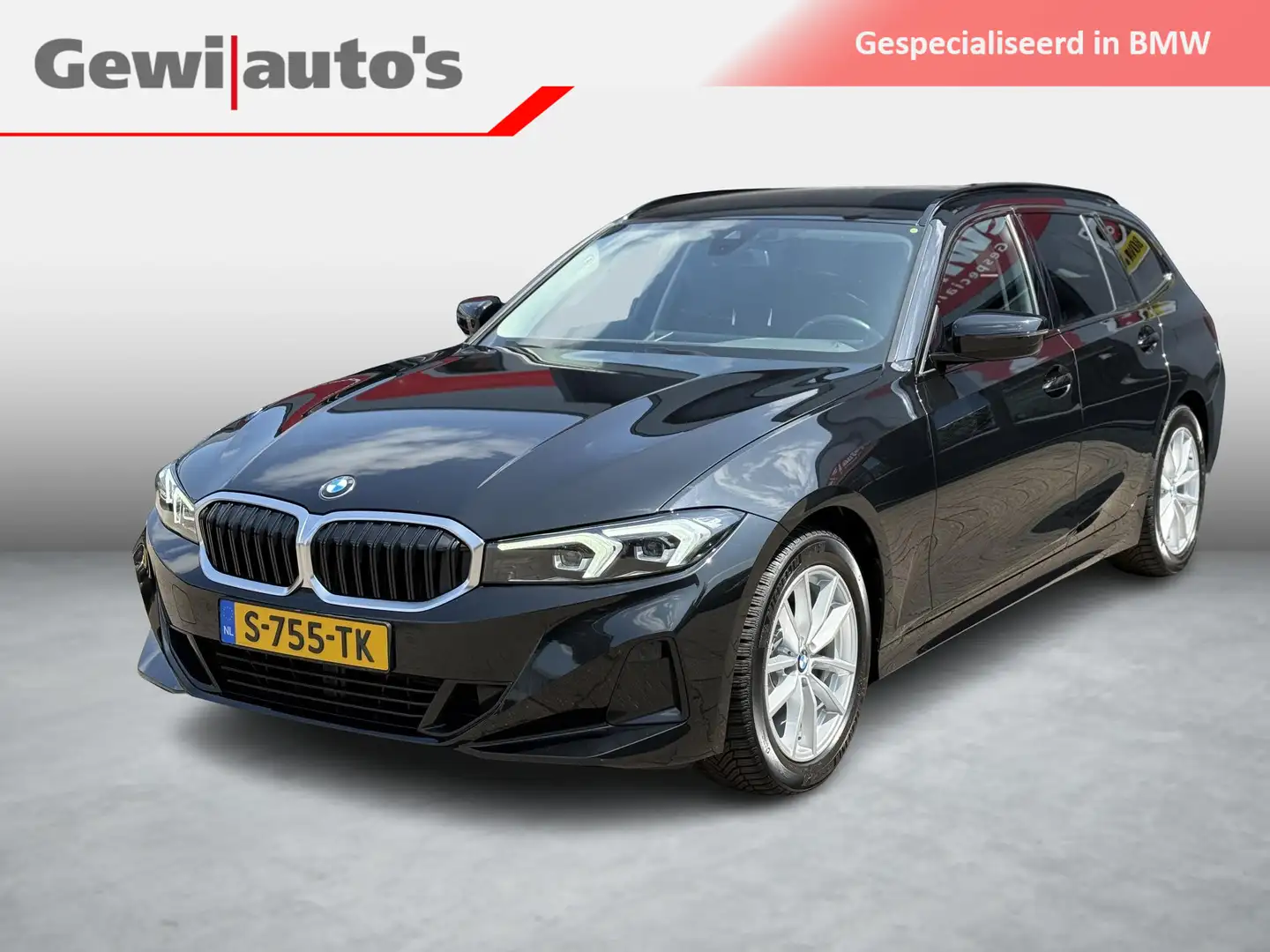 BMW 318 3-serie Touring 2.0 318i Org NL Widescreen display Noir - 1