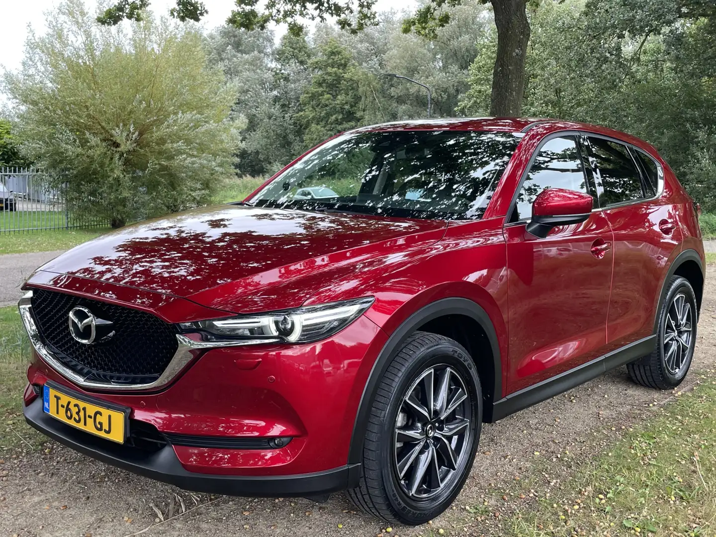 Mazda CX-5 2.5 SkyActiv-G 194 GT-M 4WD | leder | Camera | Key Rouge - 2