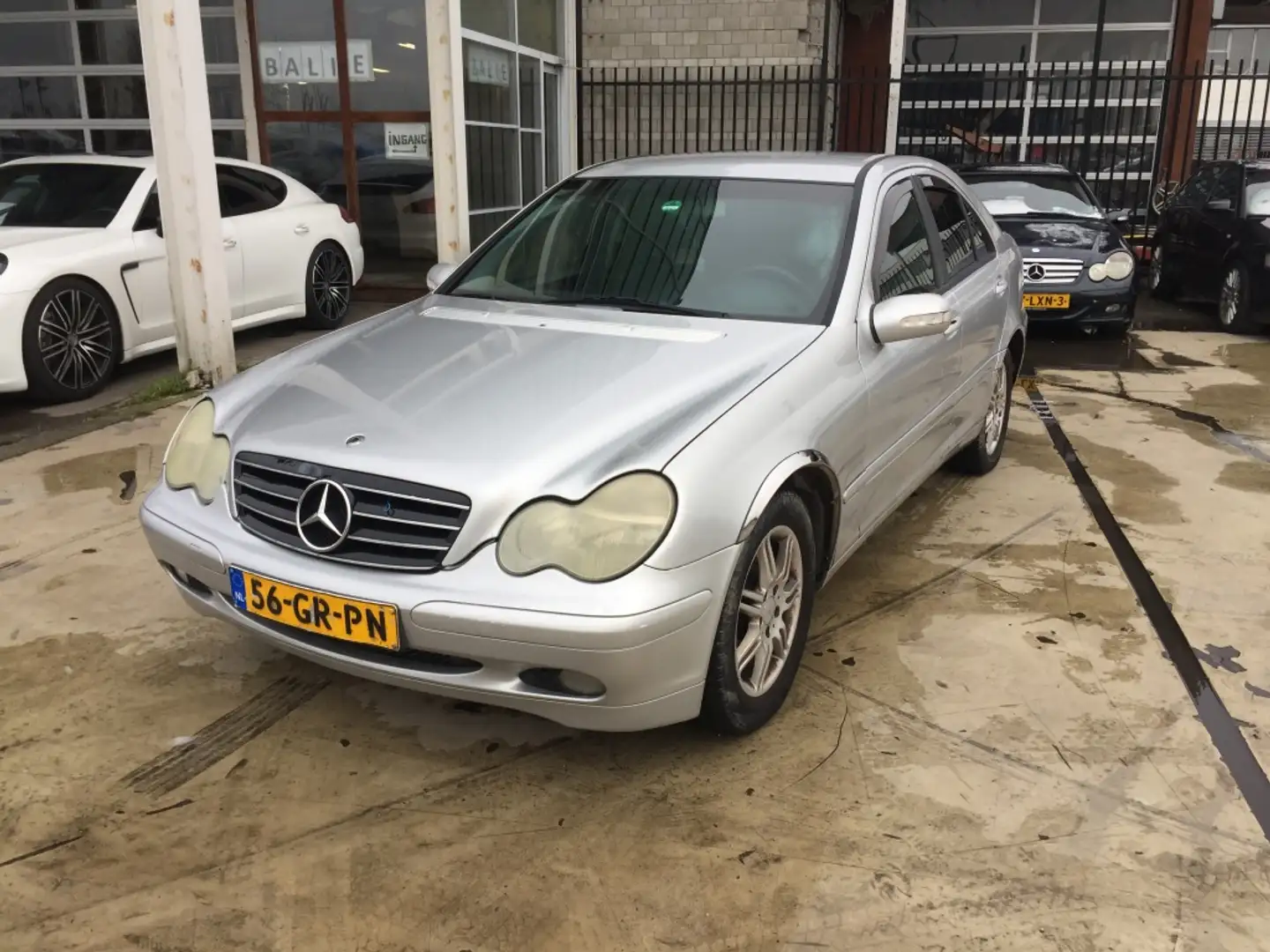 Mercedes-Benz C 200 200 K. Elegance Grijs - 1