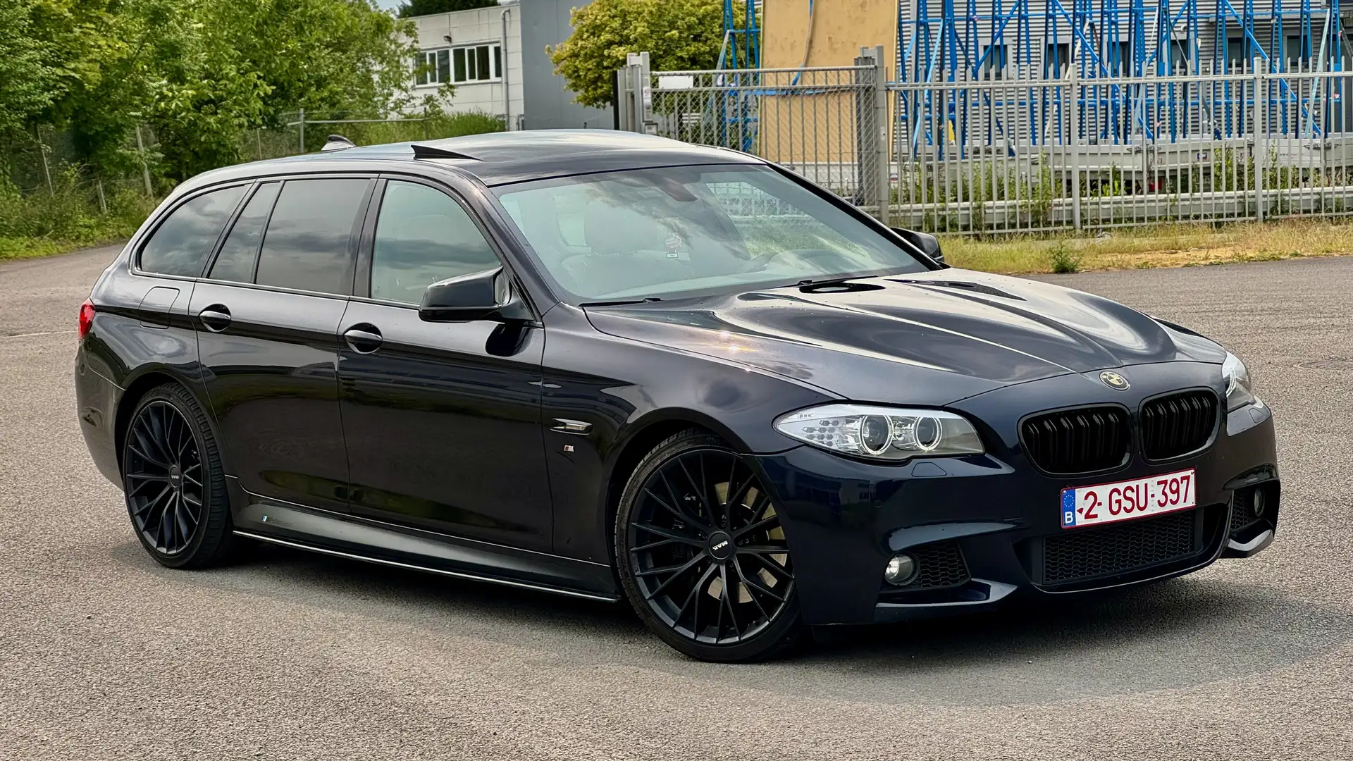 BMW 525 525d xDrive M-Pack 2.0l 218pk Sport-Aut. Bleu - 1