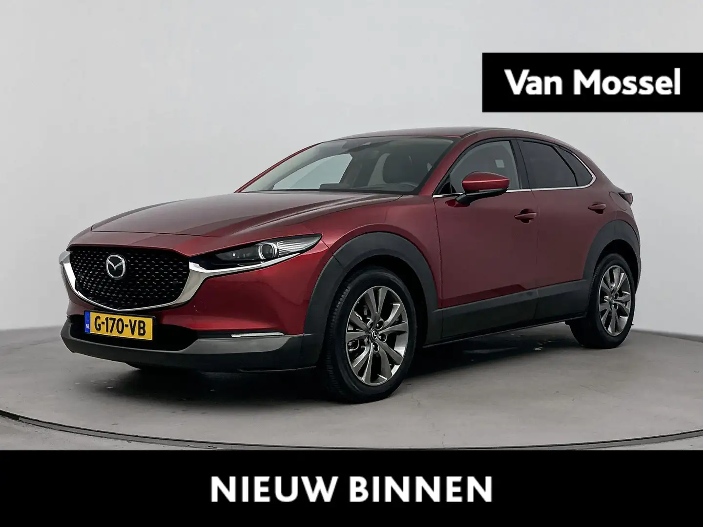 Mazda CX-30 2.0 e-SkyActiv-X M Hybrid Luxury 180PK | BOSE Audi Rouge - 1