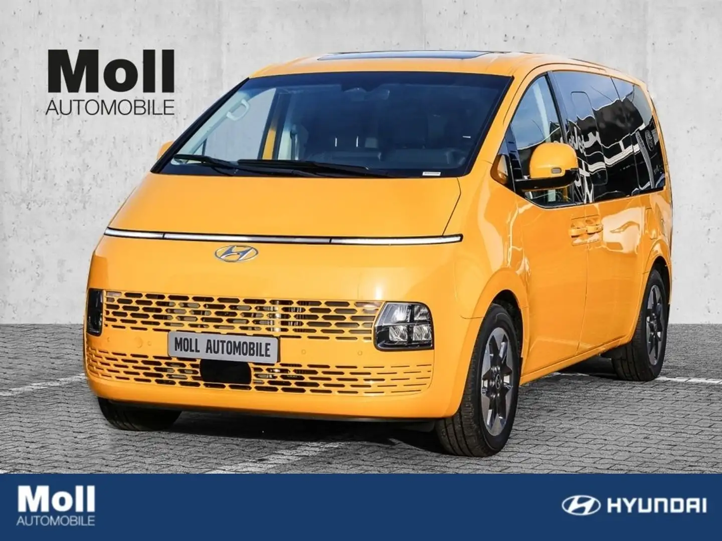Hyundai STARIA Staria 9-Sitzer Prime Gelb Panoramadach Parkpaket Żółty - 1