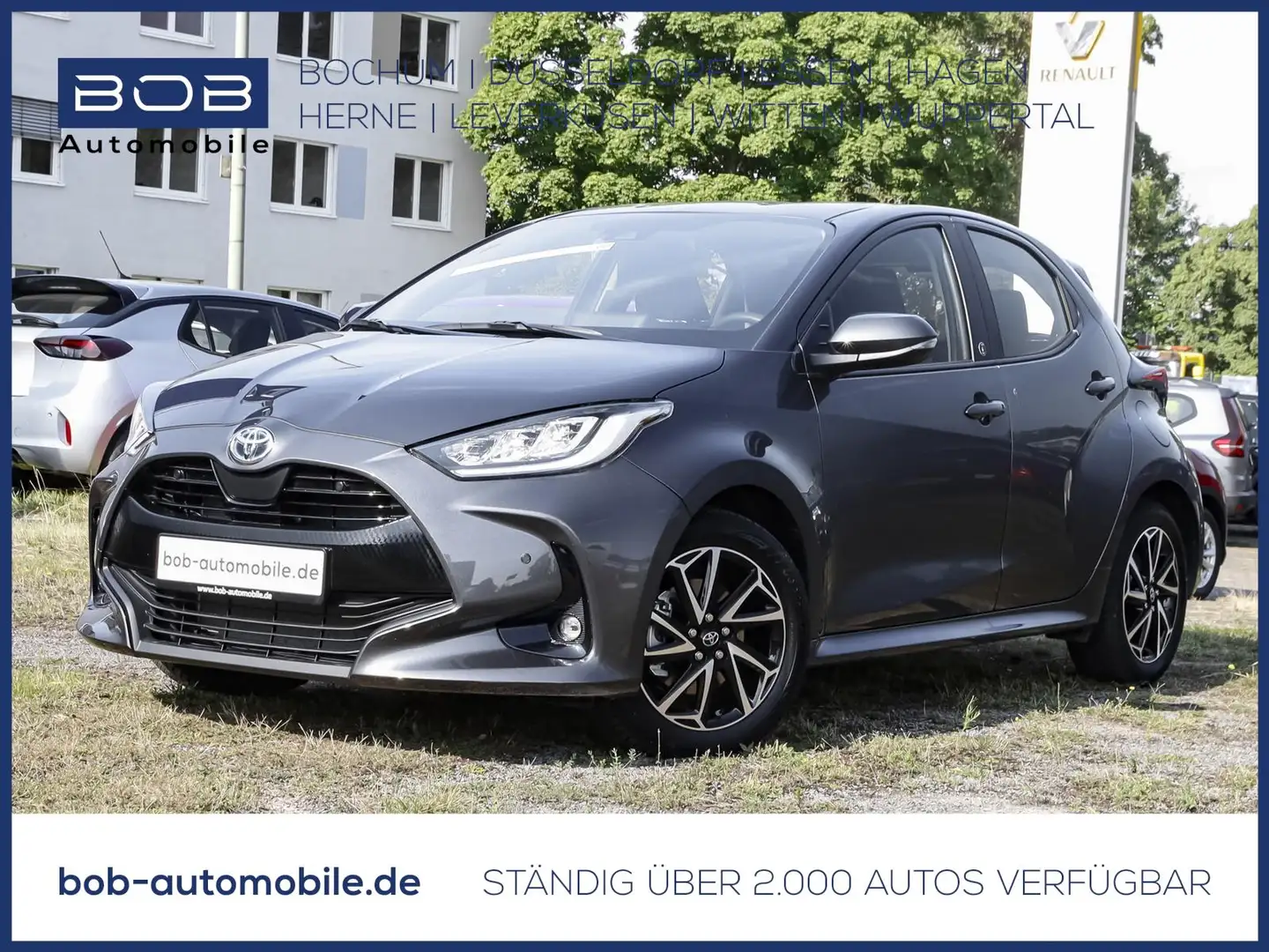 Toyota Yaris 1.5 Team HYBRID PDC KLIMA ALU RFK ACP Grau - 1