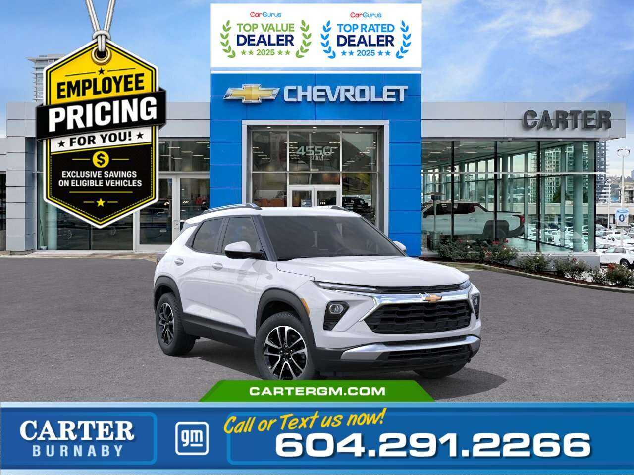White 2026 Chevrolet Trailblazer SUV / Crossover Four-Wheel Drive Automatic
