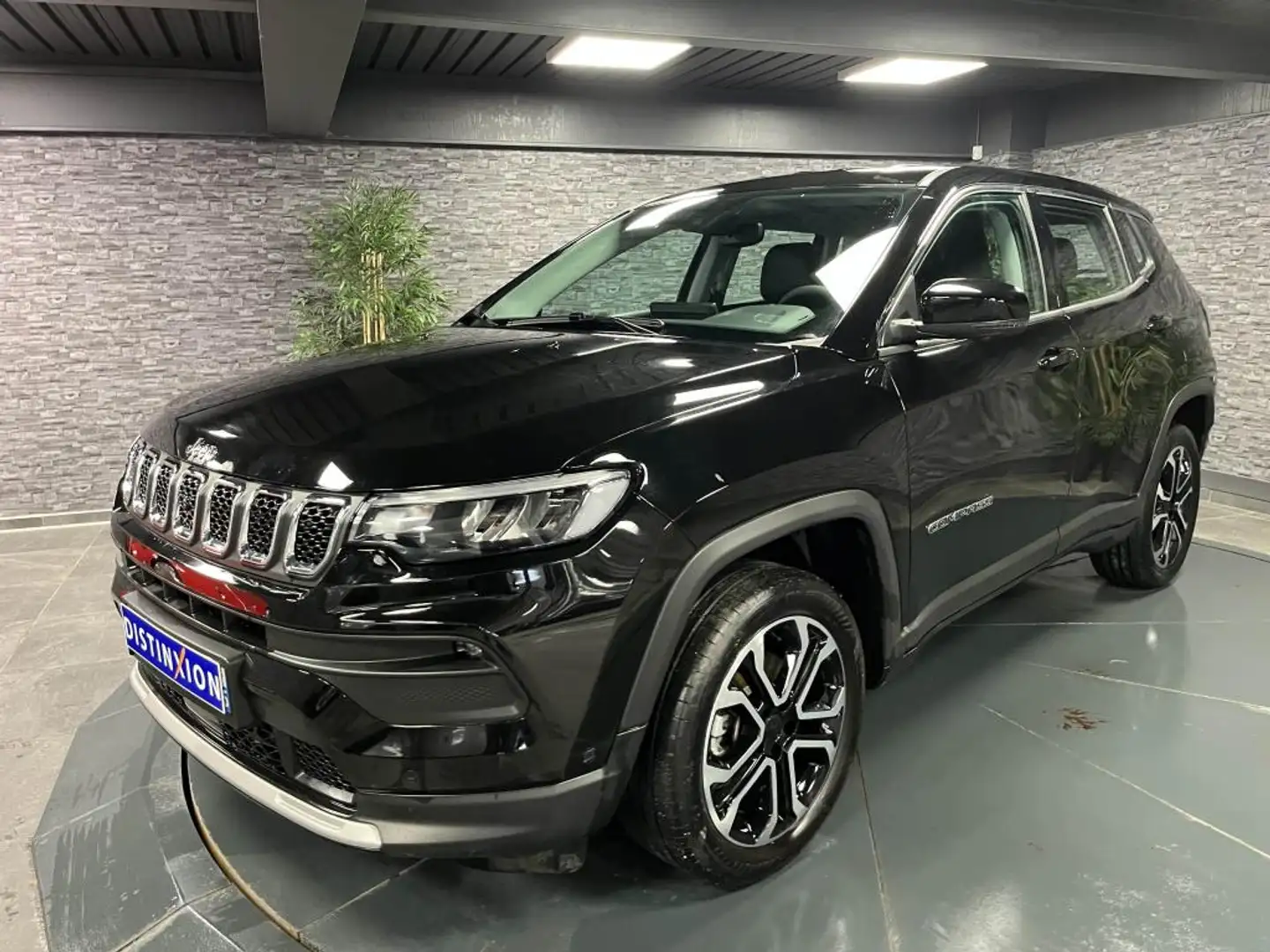 Jeep Compass Compass 1.5 Turbo T4 e-Hybride - 130 - BVR 4x2  Al Noir - 1