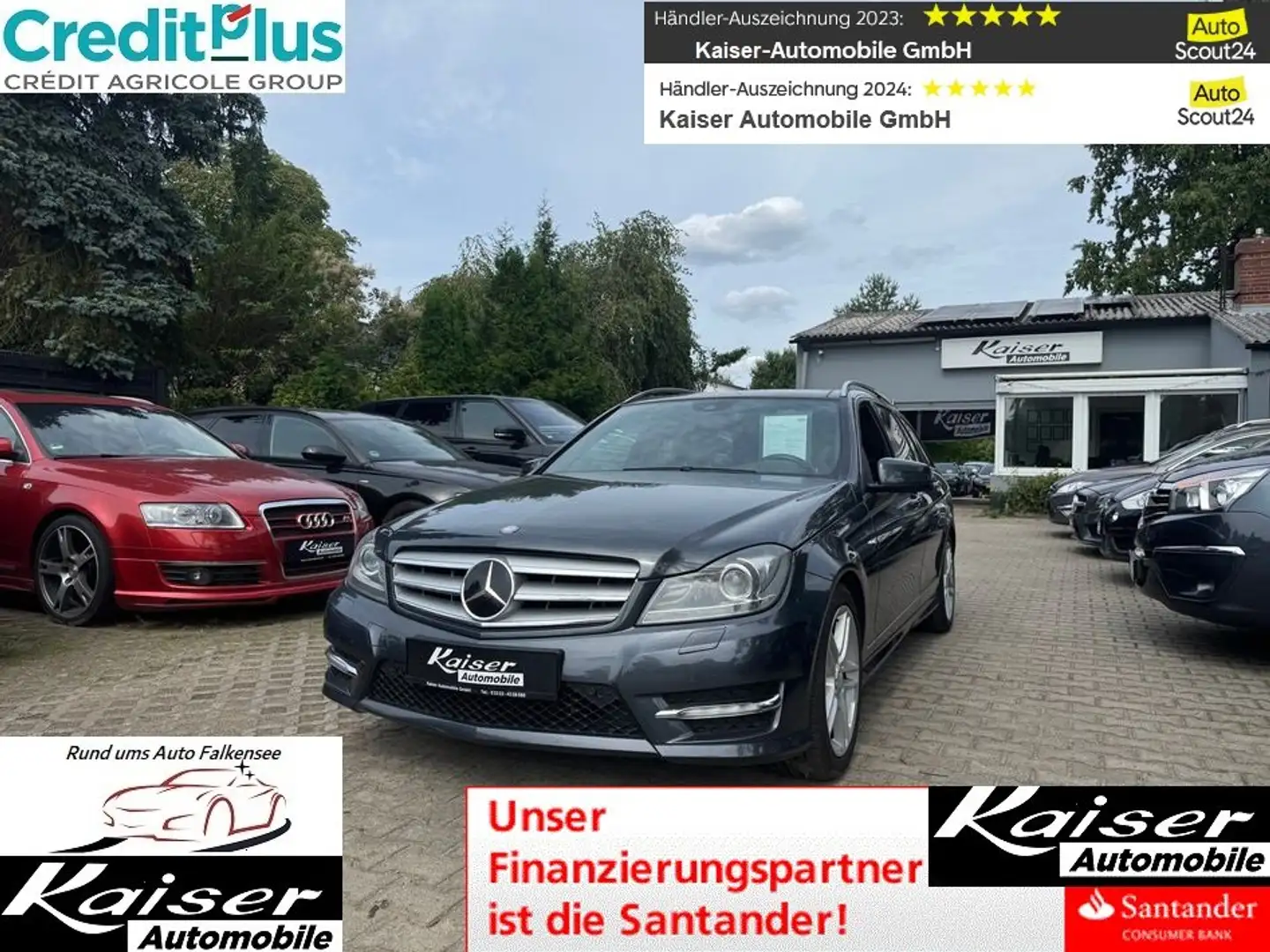 Mercedes-Benz C 350 T AMG Paket-Facelift-Top Ausstattung / Extras Grau - 1