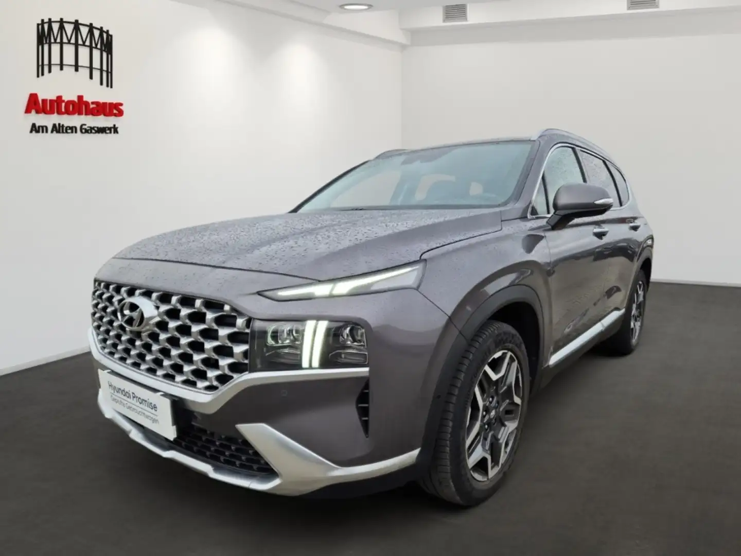 Hyundai SANTA FE Prime Hybrid 4WD +ASSISTENZ-PAKET 2 Gris - 1