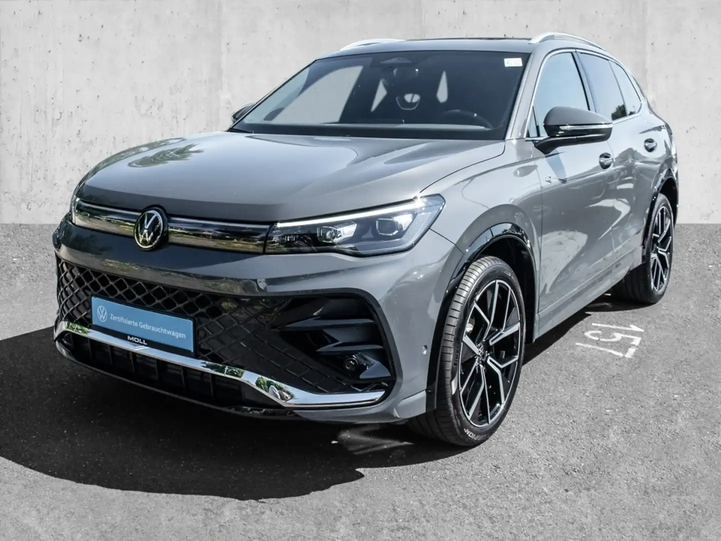 Volkswagen Tiguan 1.5 eTSI DSG R-Line AHK NAVI PANO LED ACC Grau - 2
